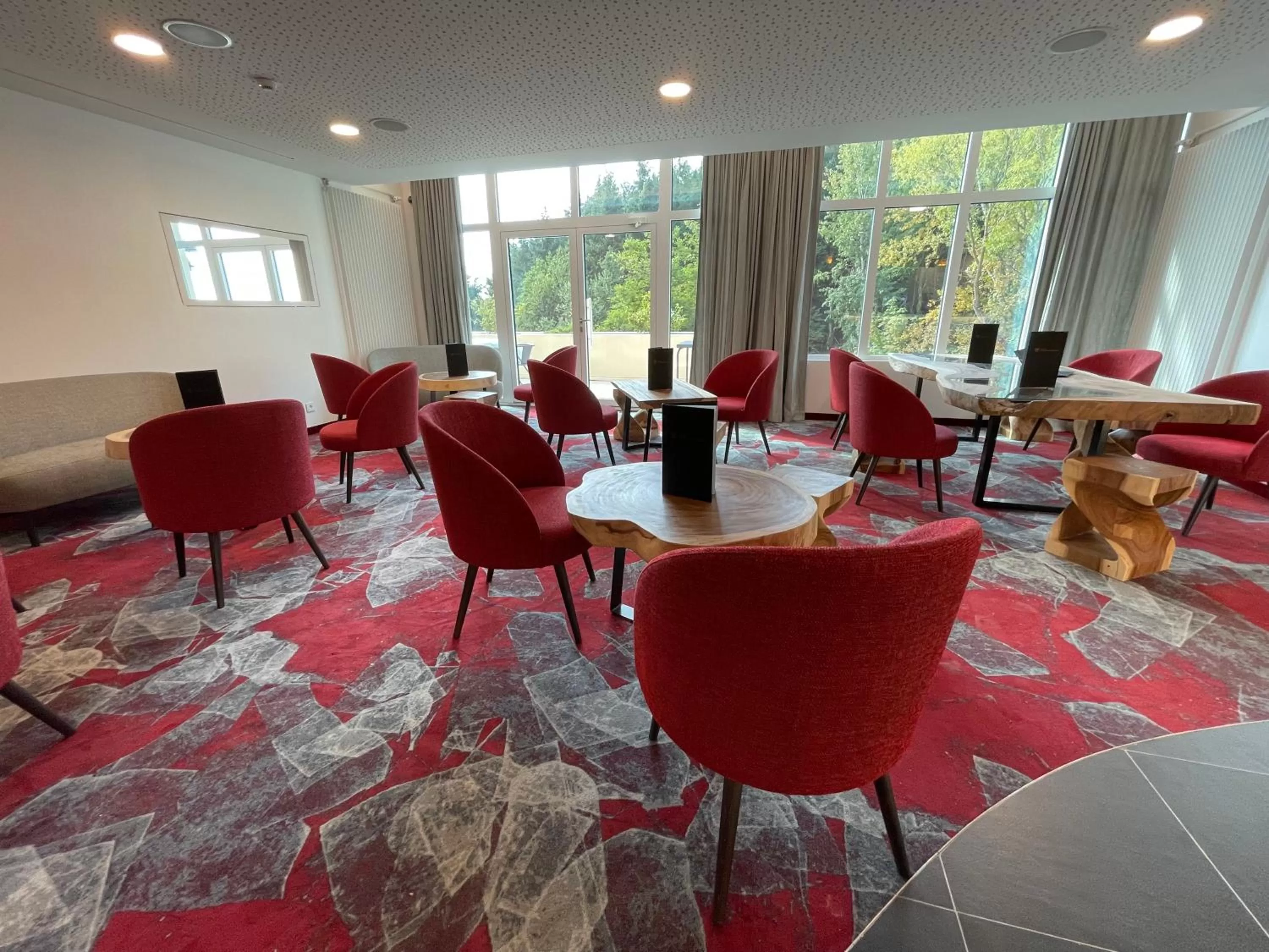 Lounge or bar in Hotel SPA Husseren Collections - Proche Colmar - Eguisheim