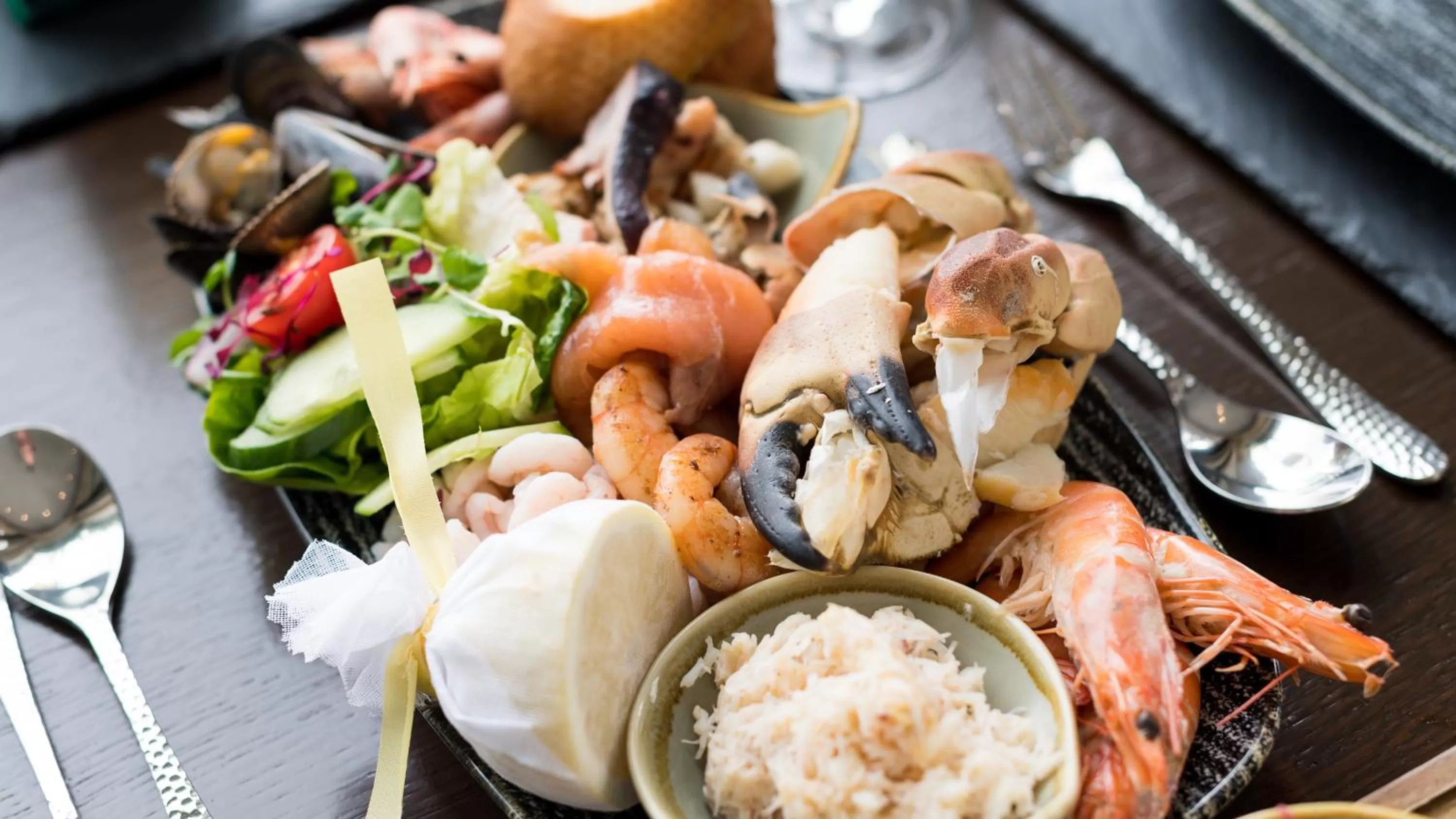 Food close-up in The Carlyon Bay Hotel and Spa