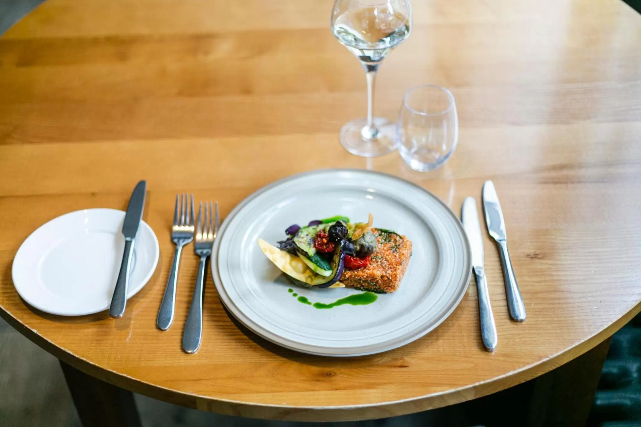 Food close-up in The Green House