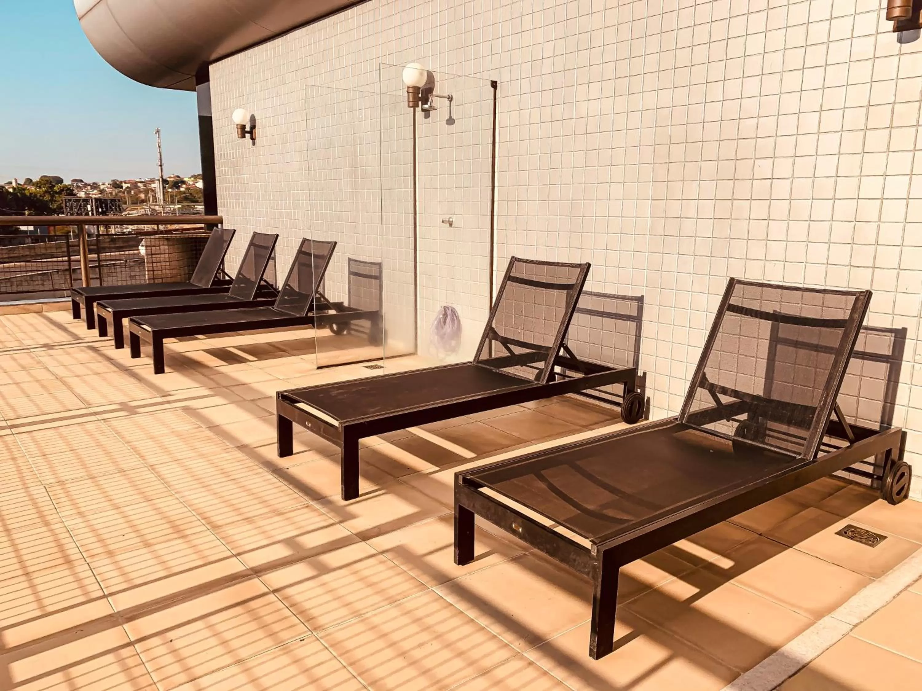 Solarium in Ouro Minas Hotel Belo Horizonte, Dolce by Wyndham