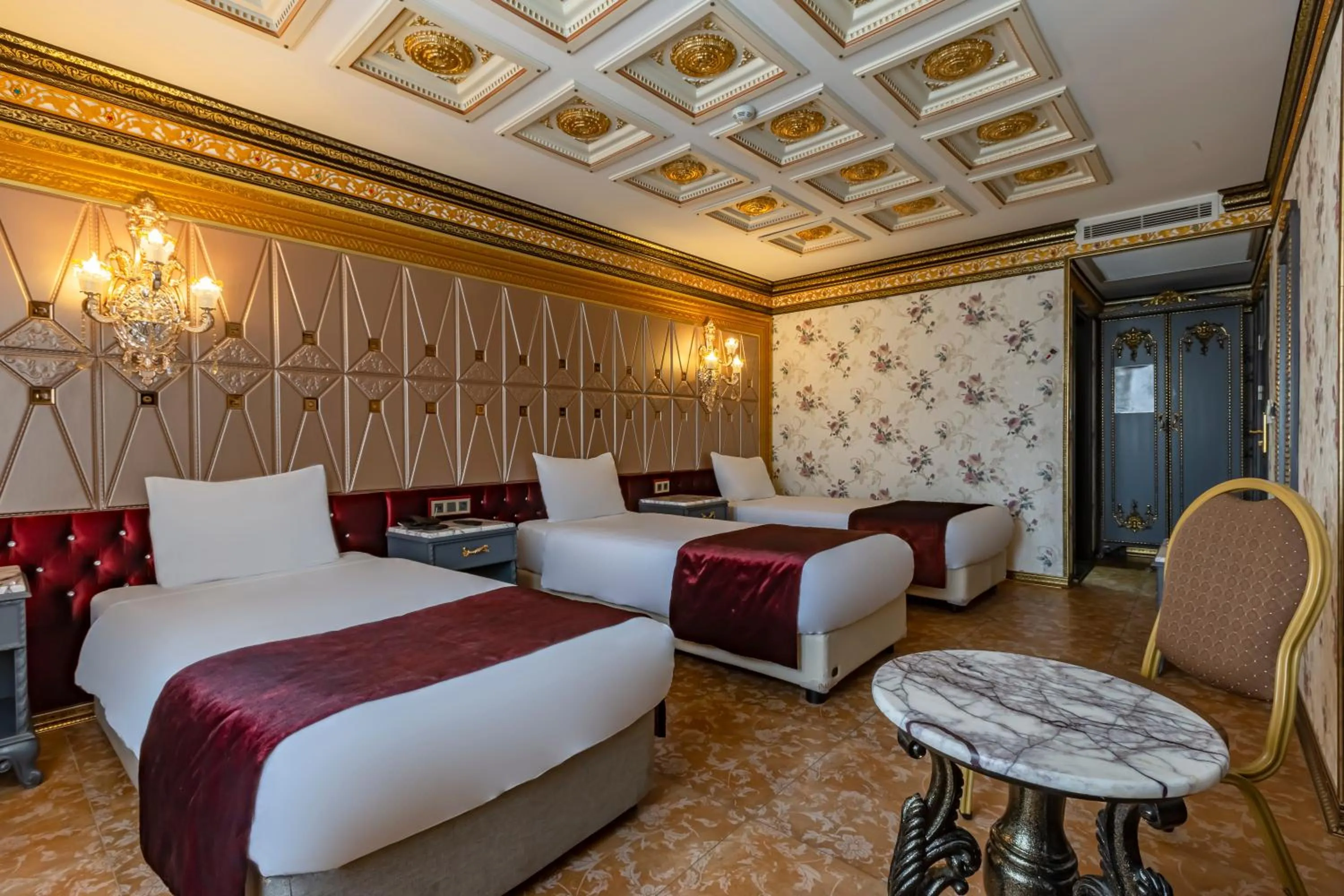 Bed in Laleli Blue Marmaray Hotel