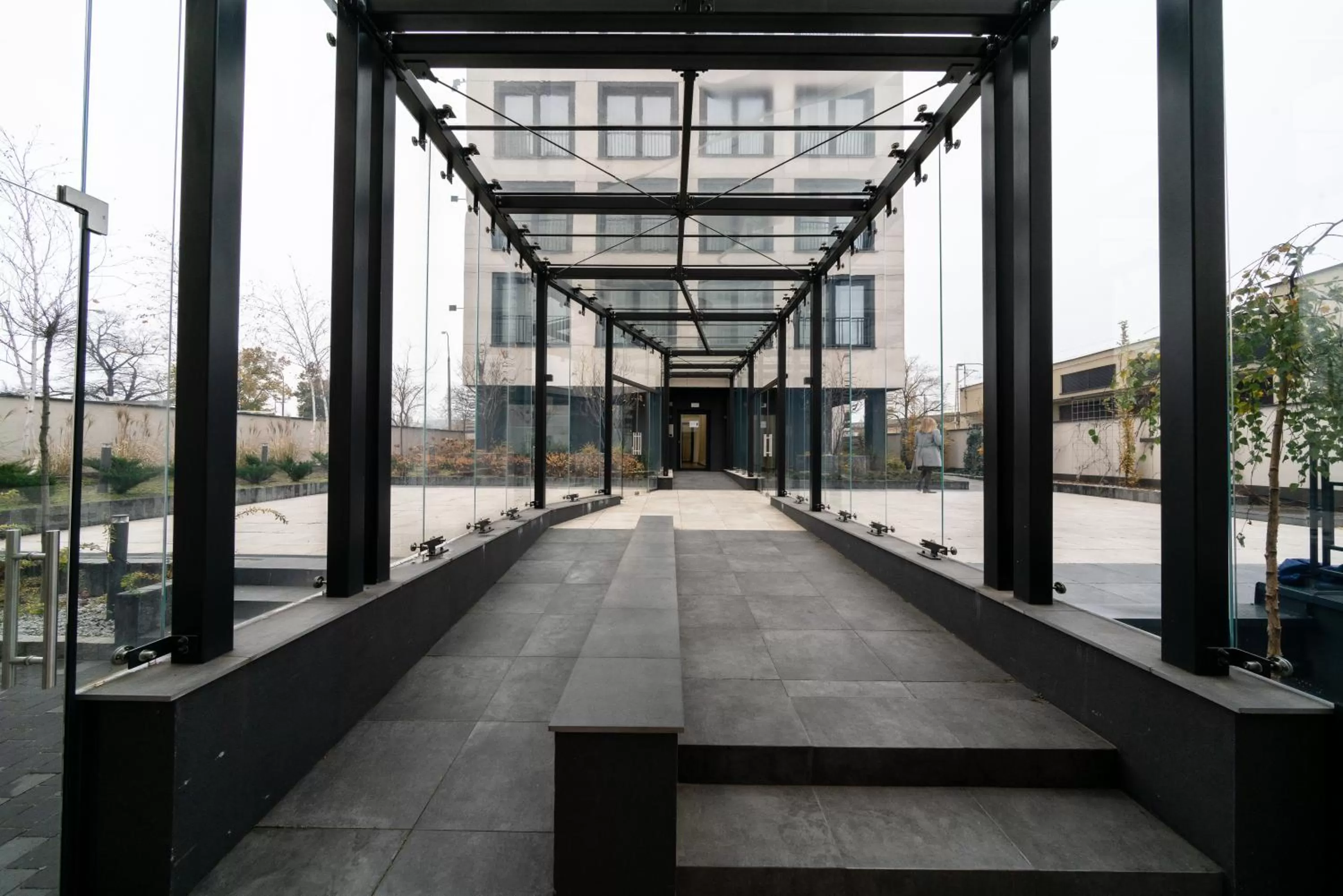 Patio in Hotel Tulip Residences Warsaw Targowa
