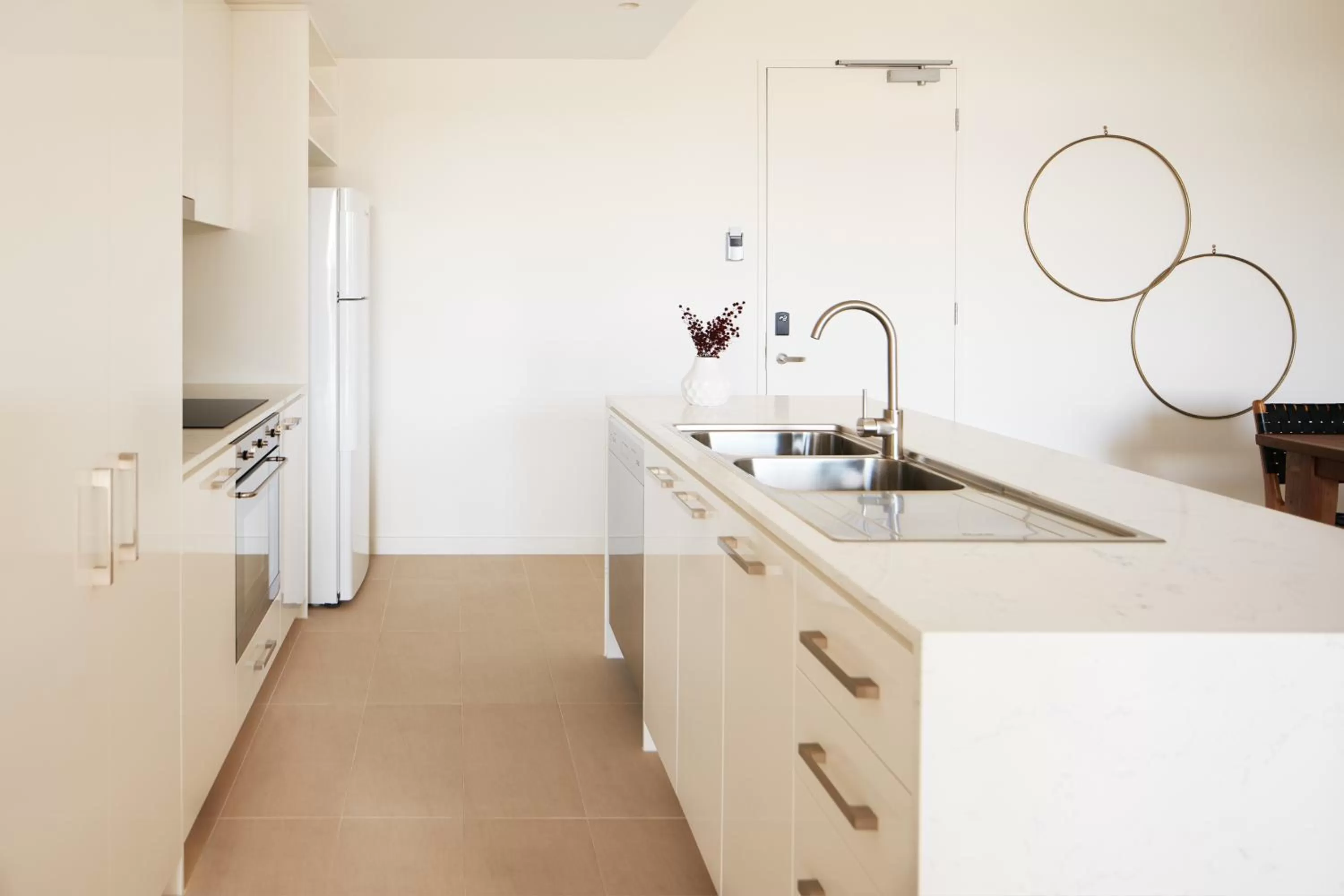 Kitchen or kitchenette in Nautica Residences Fremantle