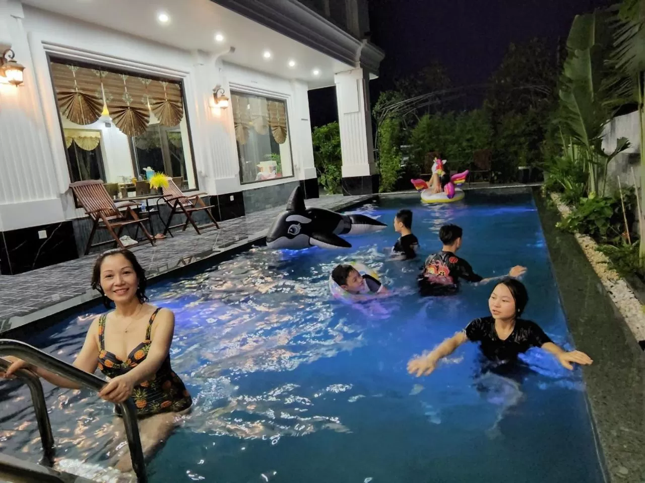Swimming pool in Lotus Hotel Ninh Bình