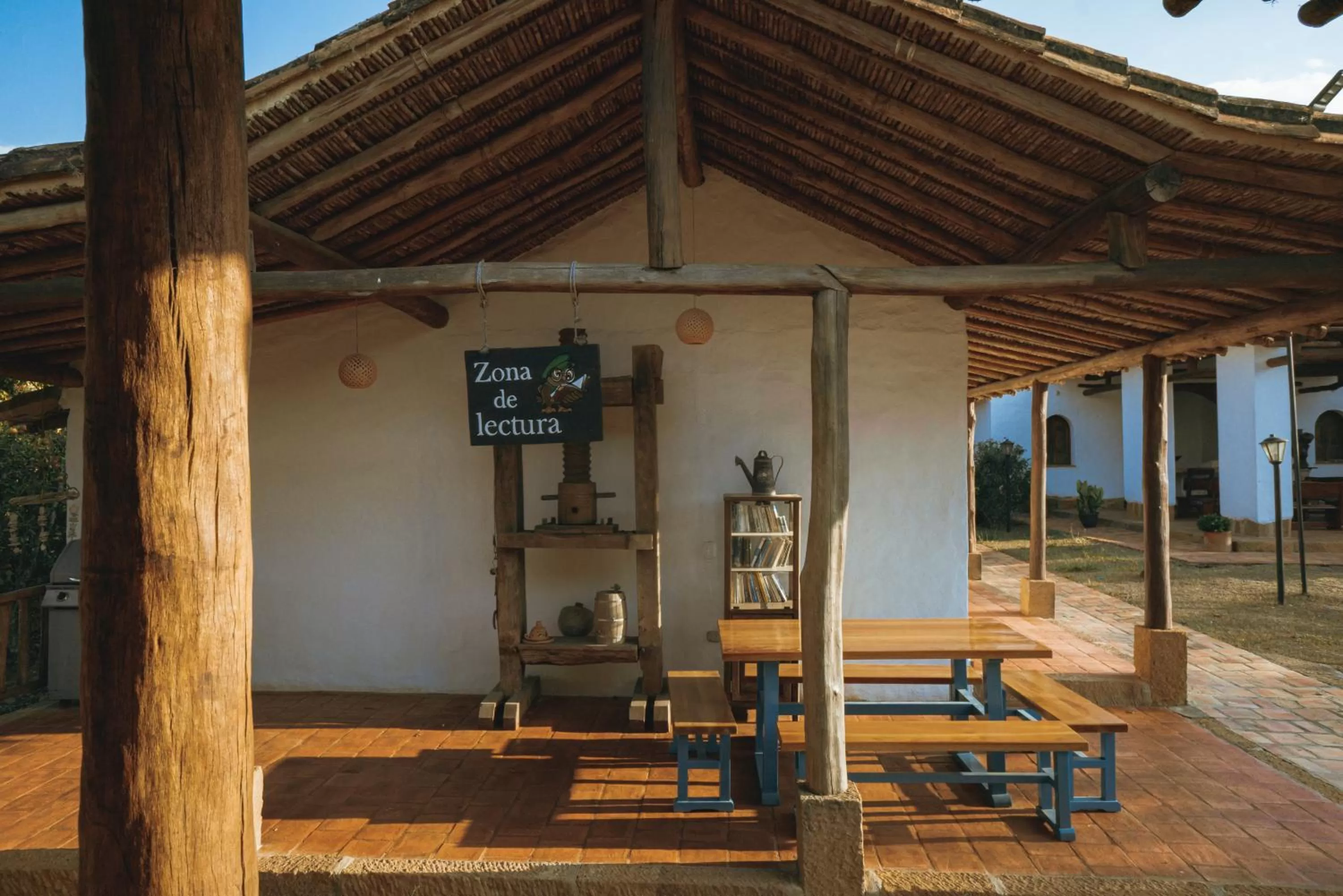 Property building in Hotel Finca Buenos Aires Barichara