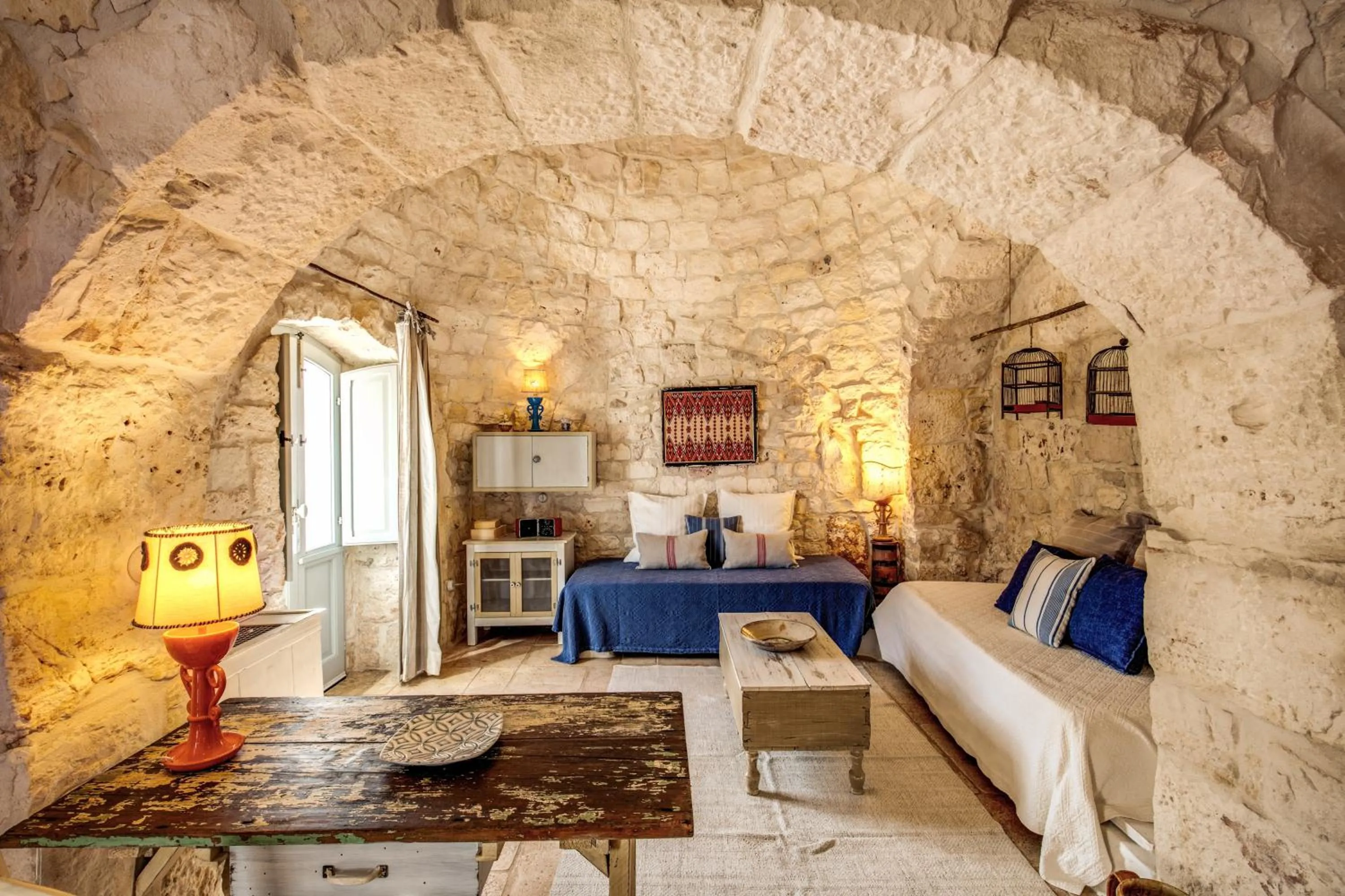 Bed in Masseria Cervarolo