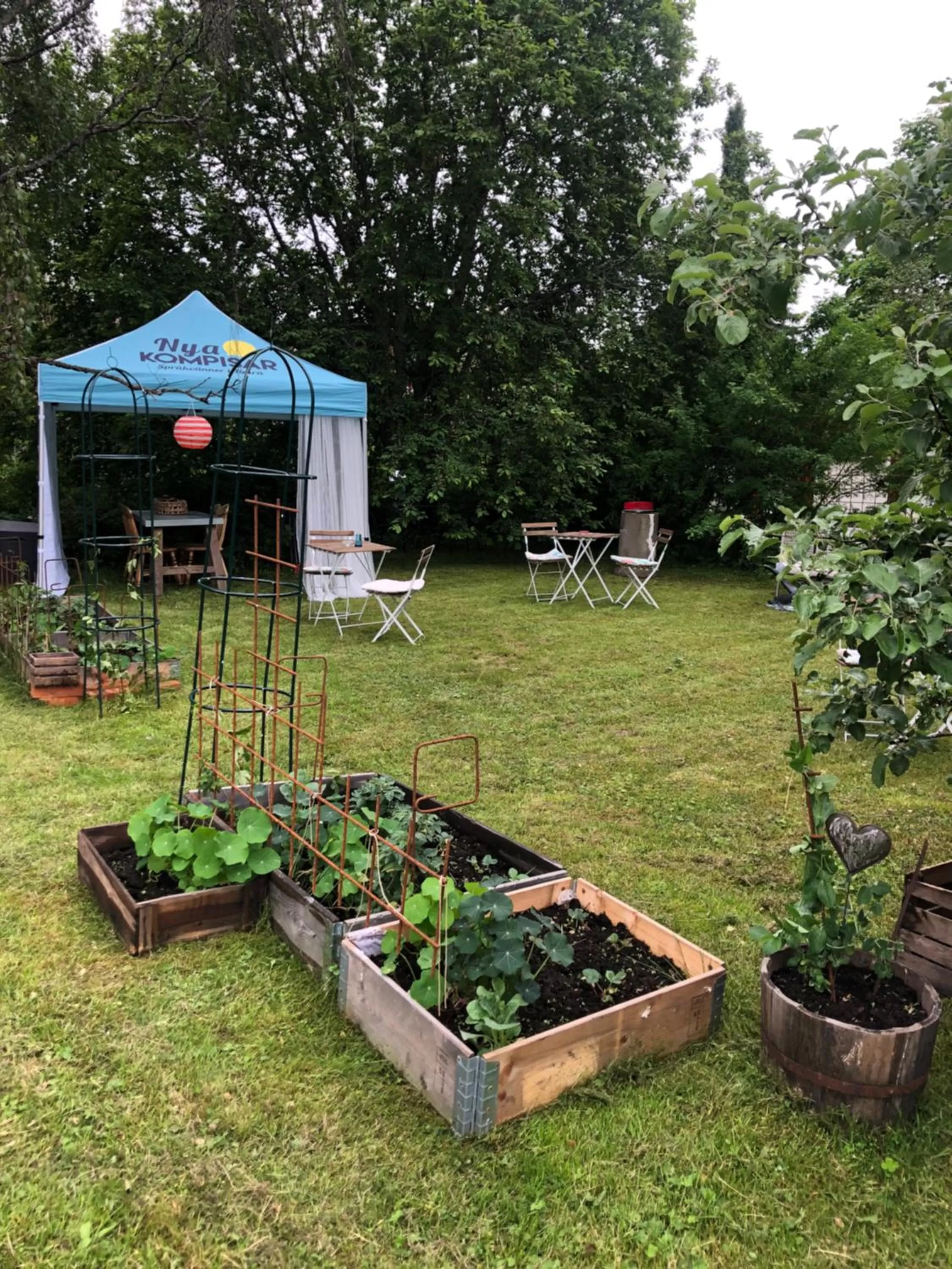 Garden view, Garden in Villa Lyckan