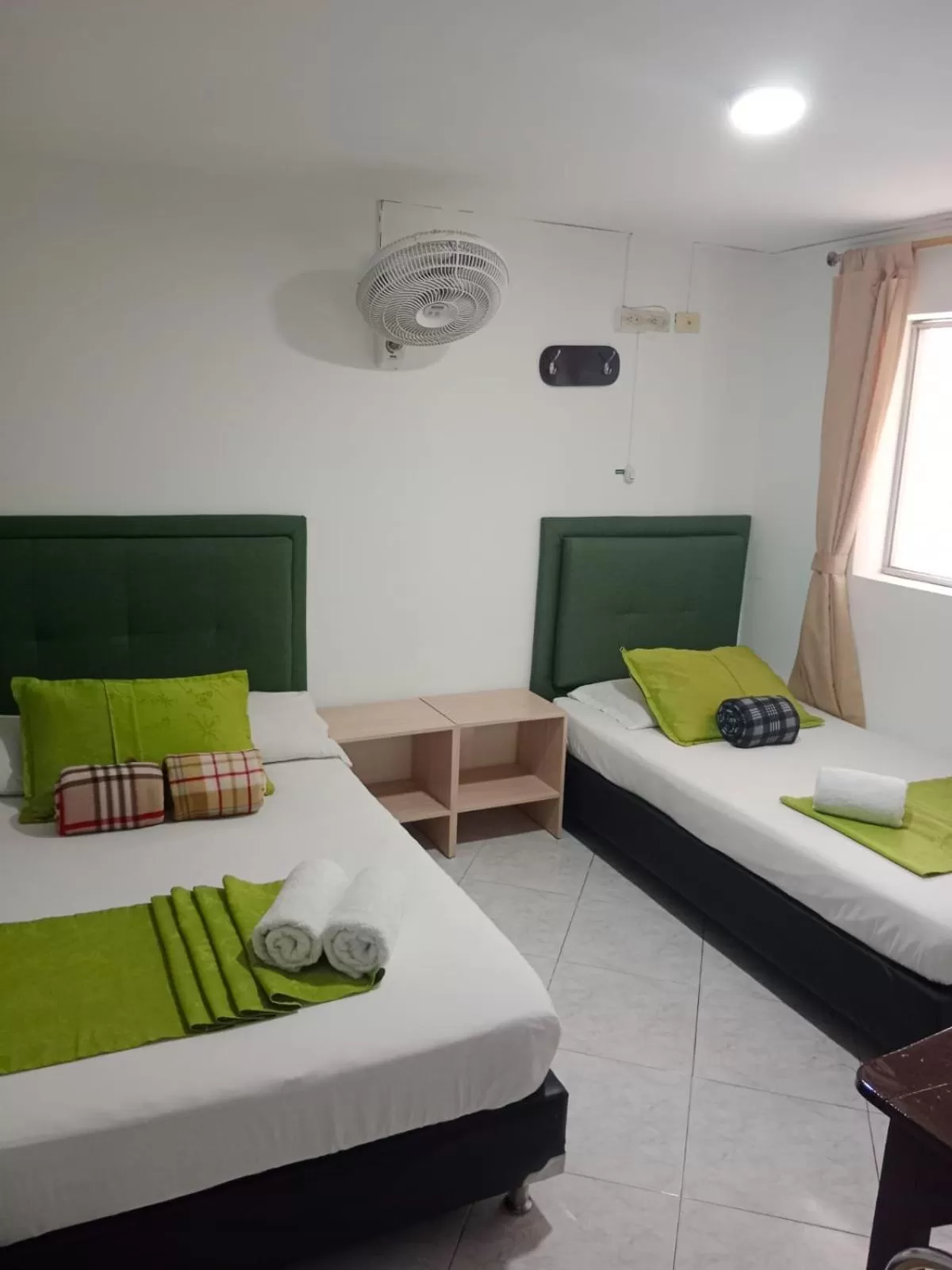 Bed in Hotel El Deportista