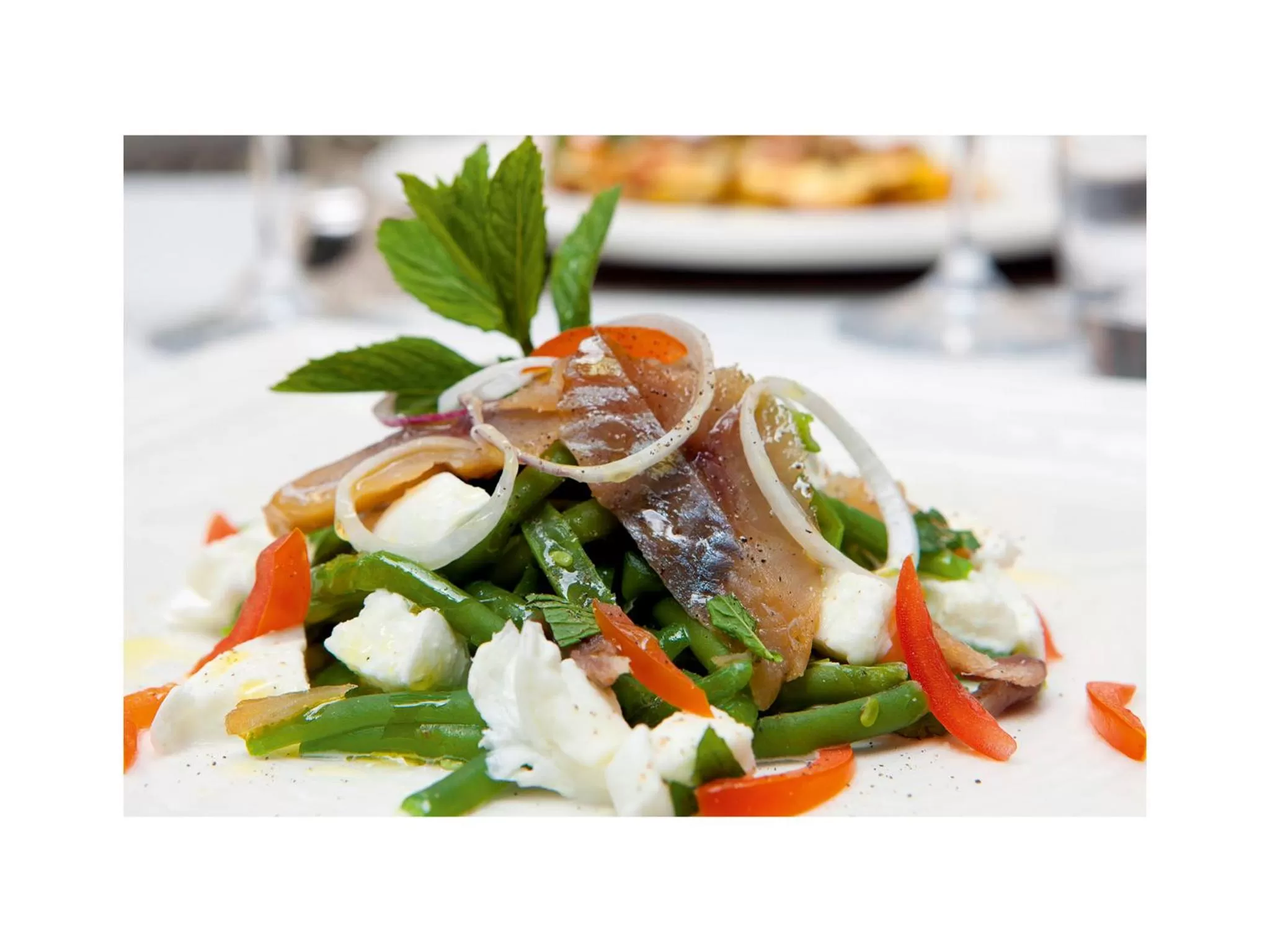 Food and drinks in Hotel Quirinale