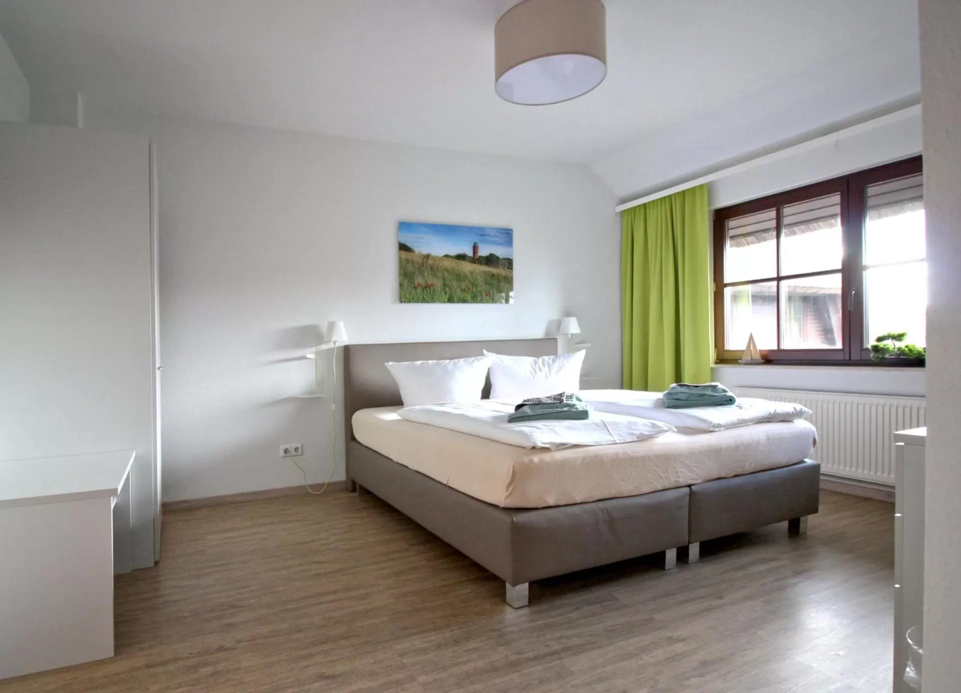 Bed in Mare Balticum Urlaub auf Rügen