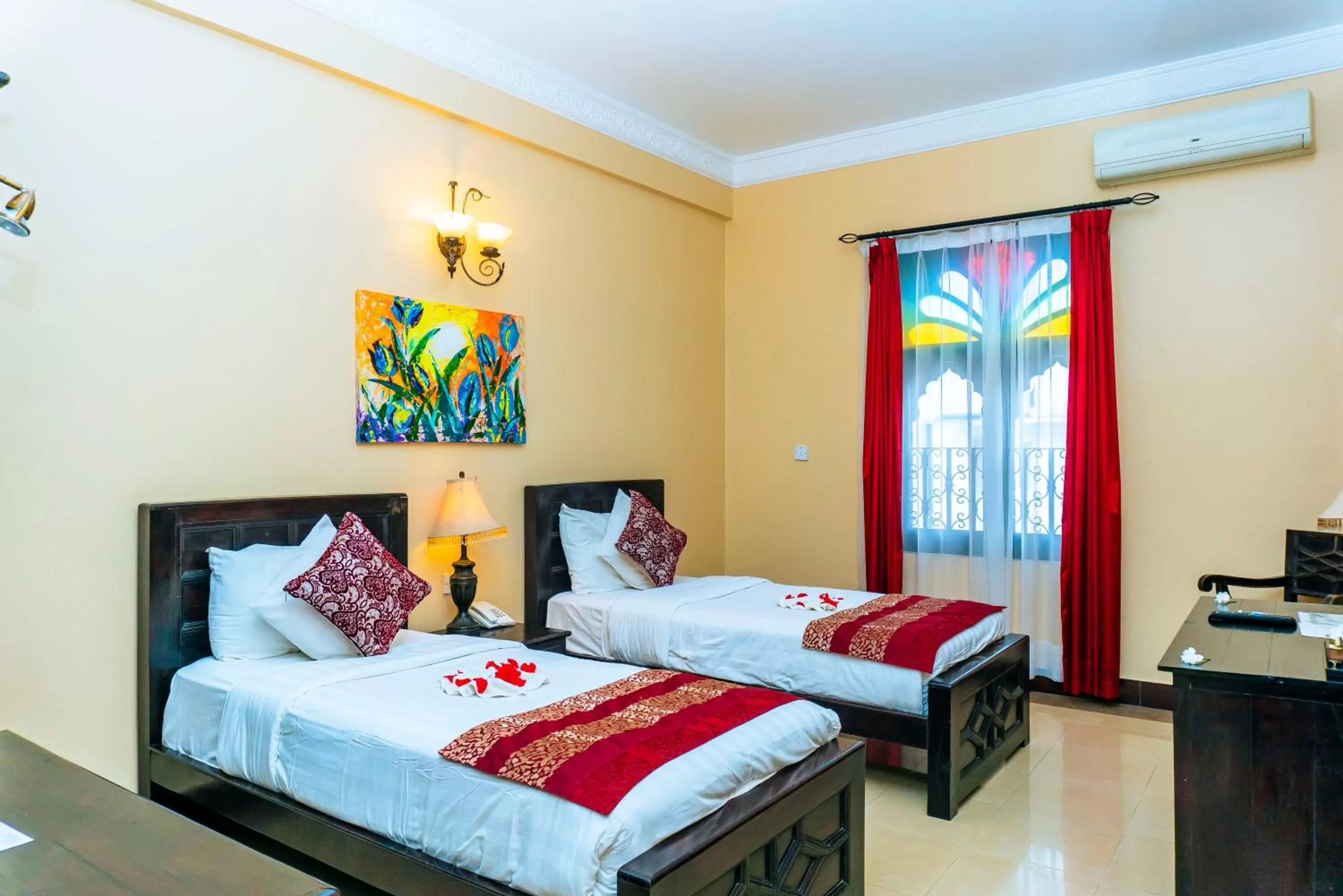 Bedroom, Bed in Golden Tulip Stone Town Boutique