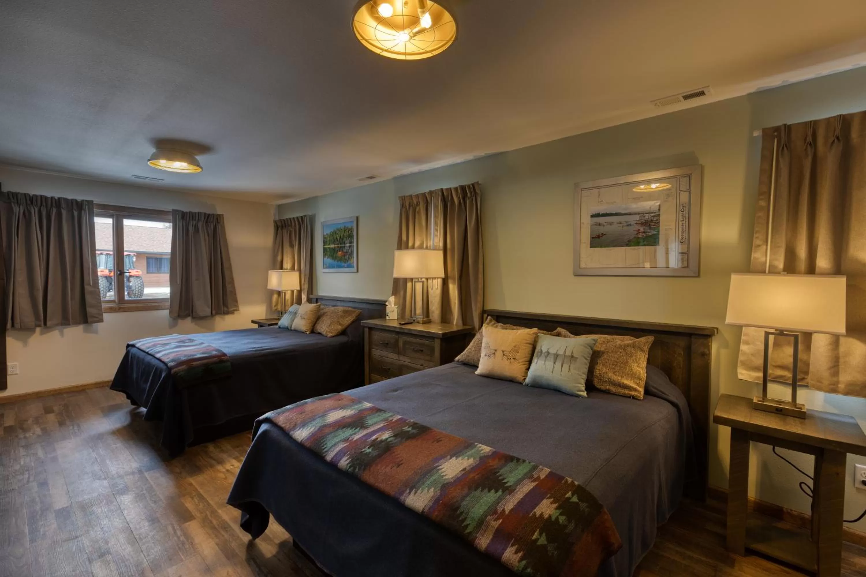 Bed in Lewis & Clark Resort