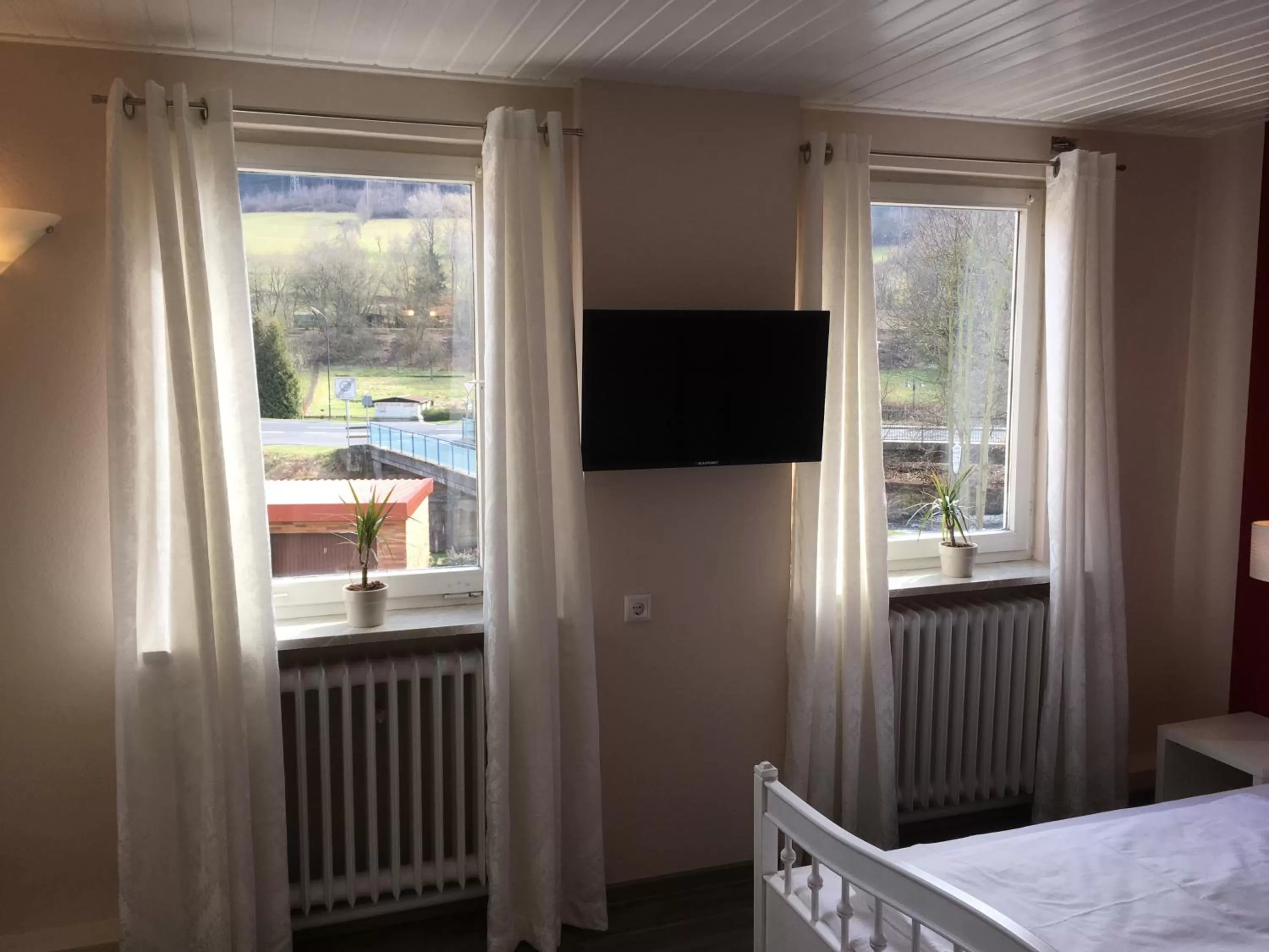 Bed in Gasthaus Breitenbach