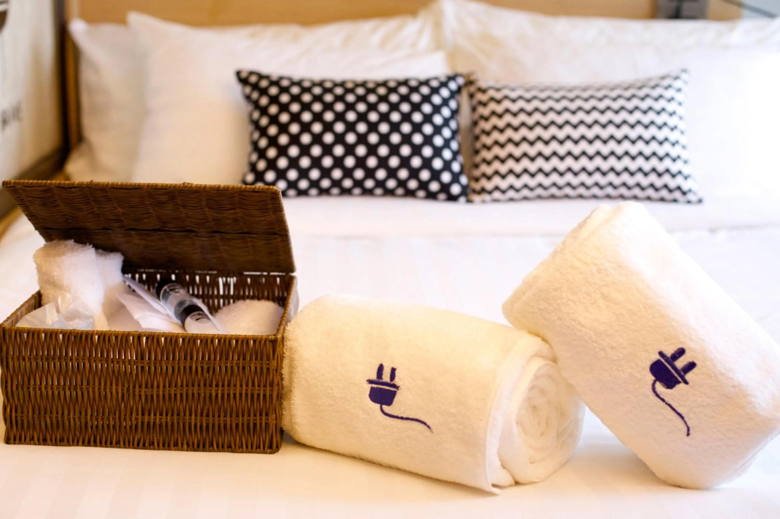 Bedroom, Bed in The Plug Hotel