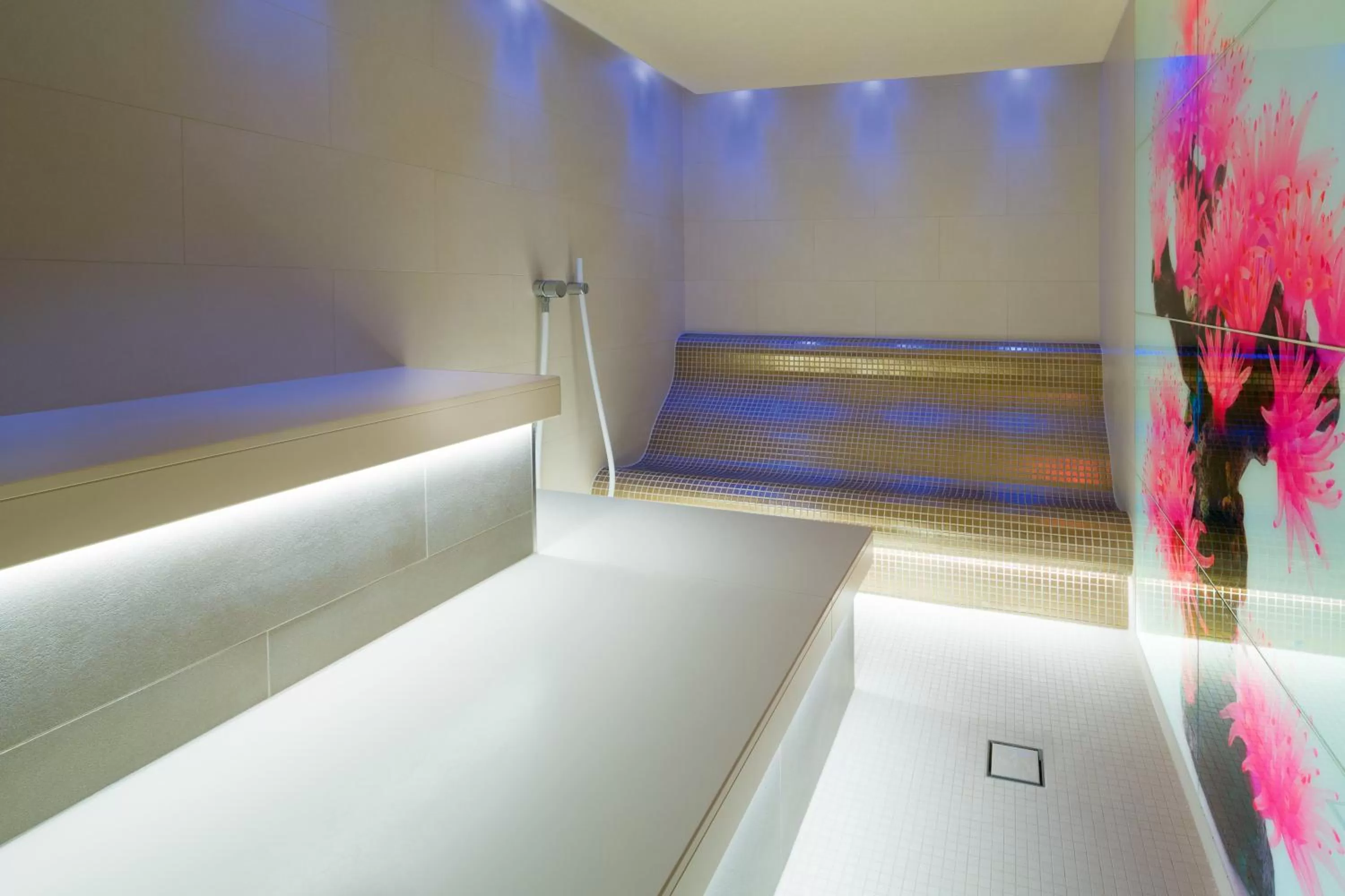 Steam room in YachtHotel Helvetia Spa- und Wellnessdomizil