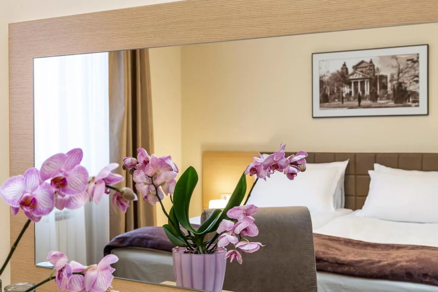 People, Bed in Sofia Palace Hotel by HMG