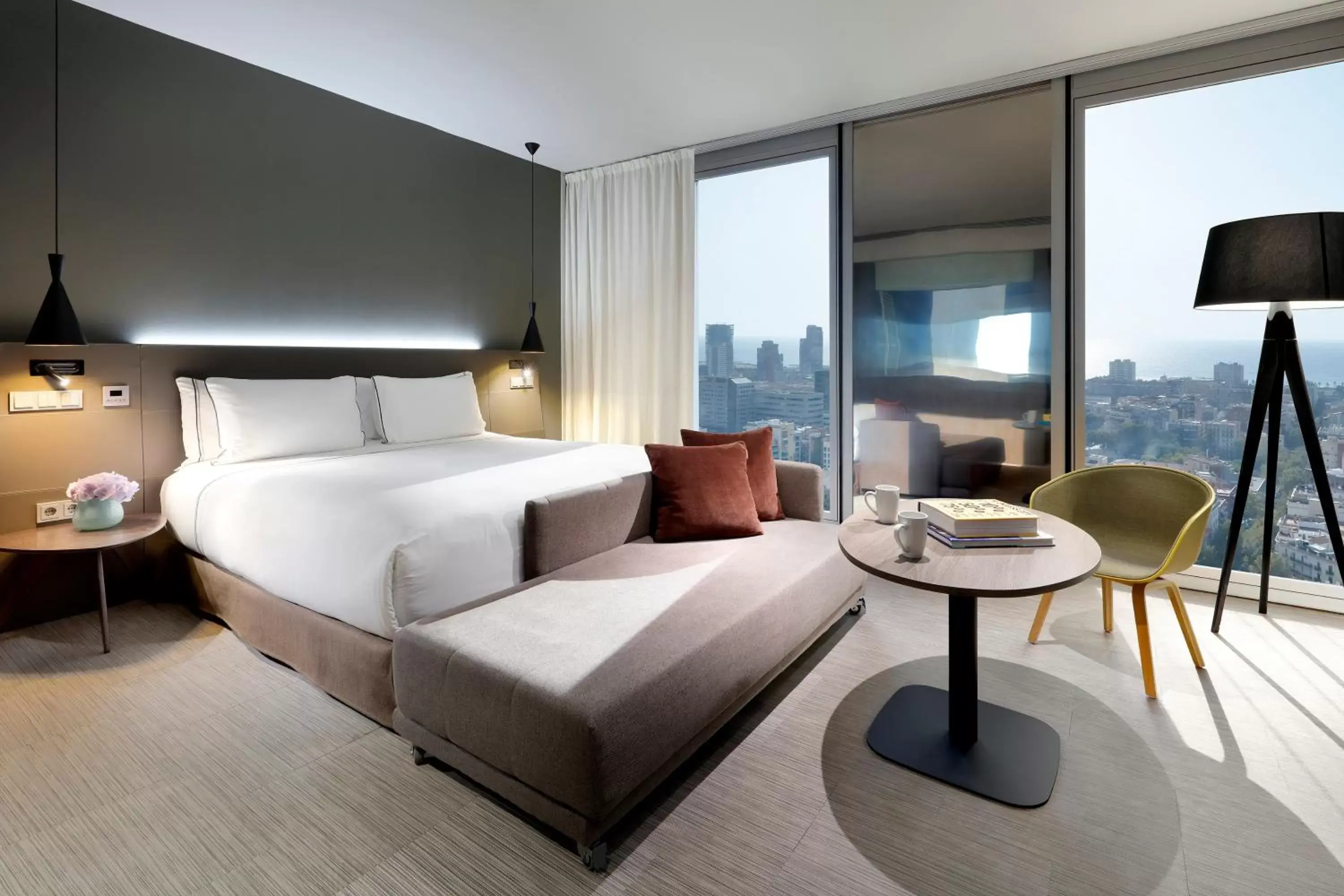 The Level Grand Premium Room with Sea View in Melia Barcelona Sky 4* Sup The Level Grand Premium Room with Sea View in Melia Barcelona Sky 4* Sup