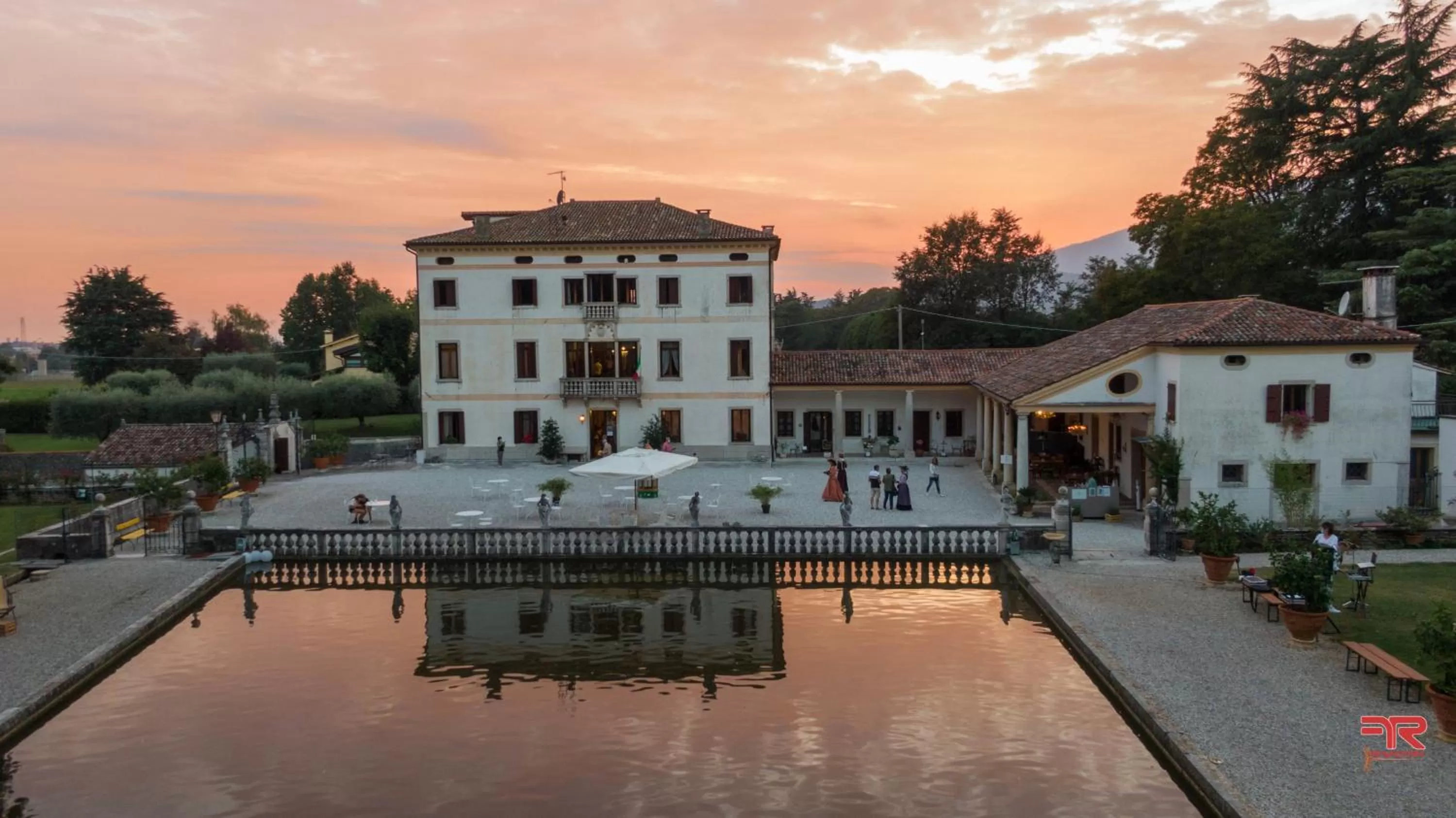 Garden view, Property Building in Villa Stecchini