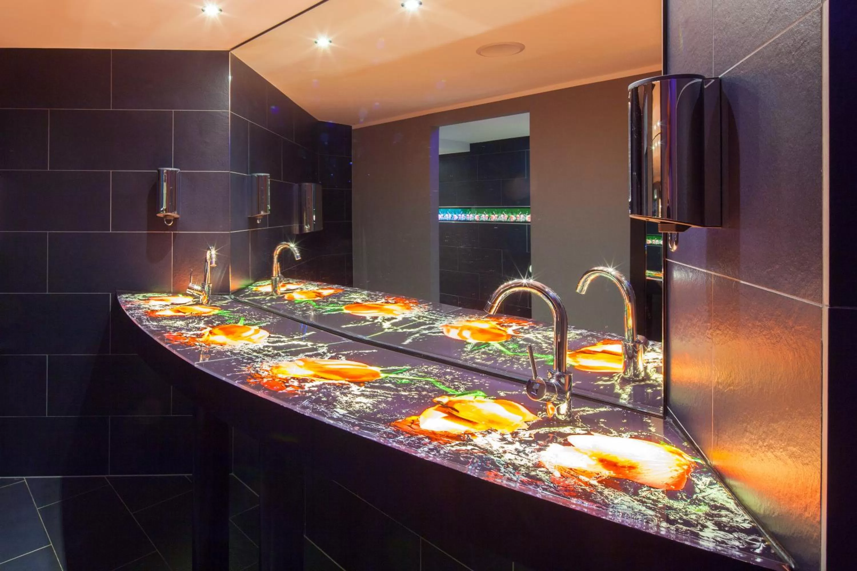 Decorative detail in Hotel Der Achtermann