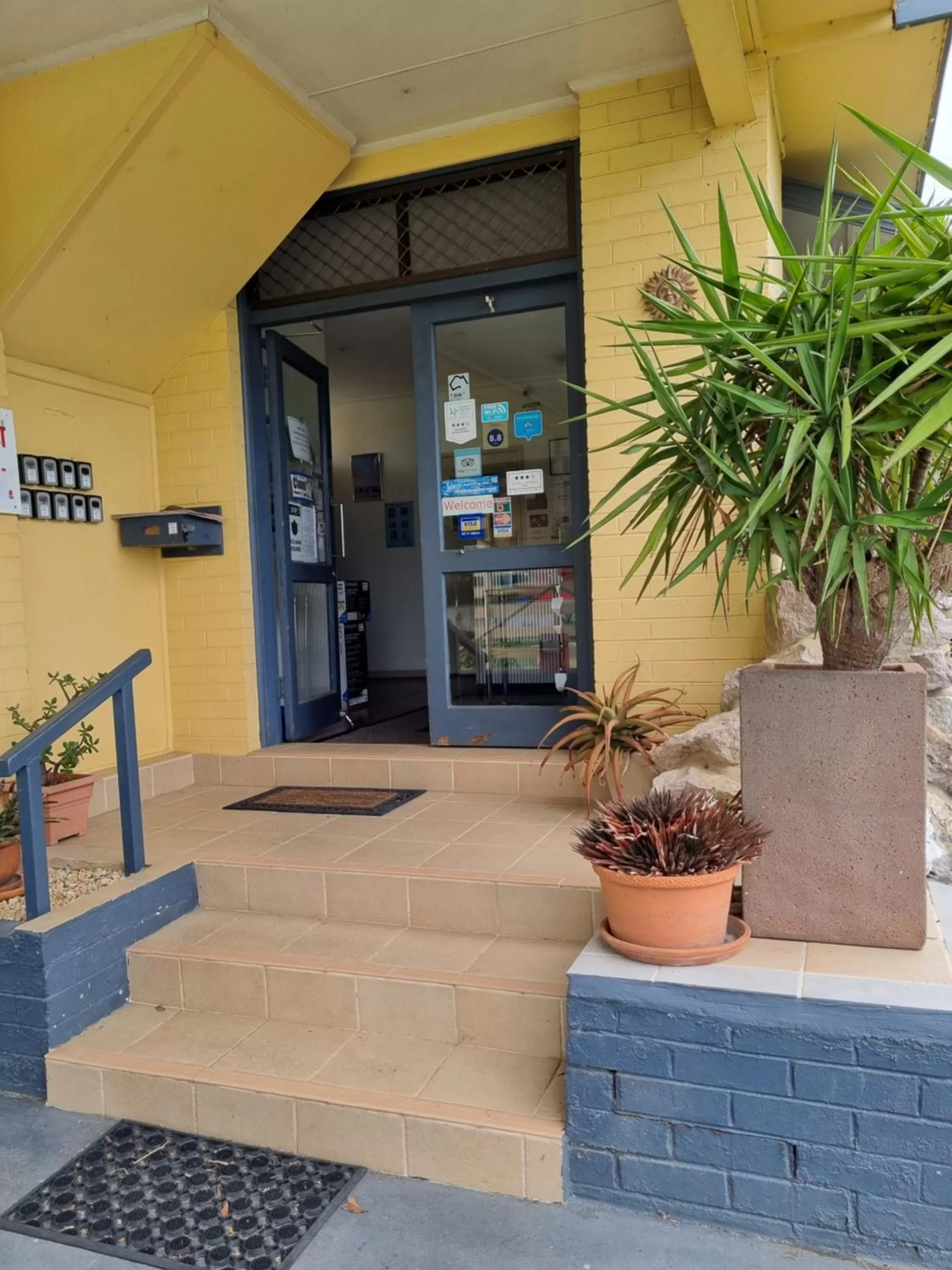 Property building in Park Drive Motel