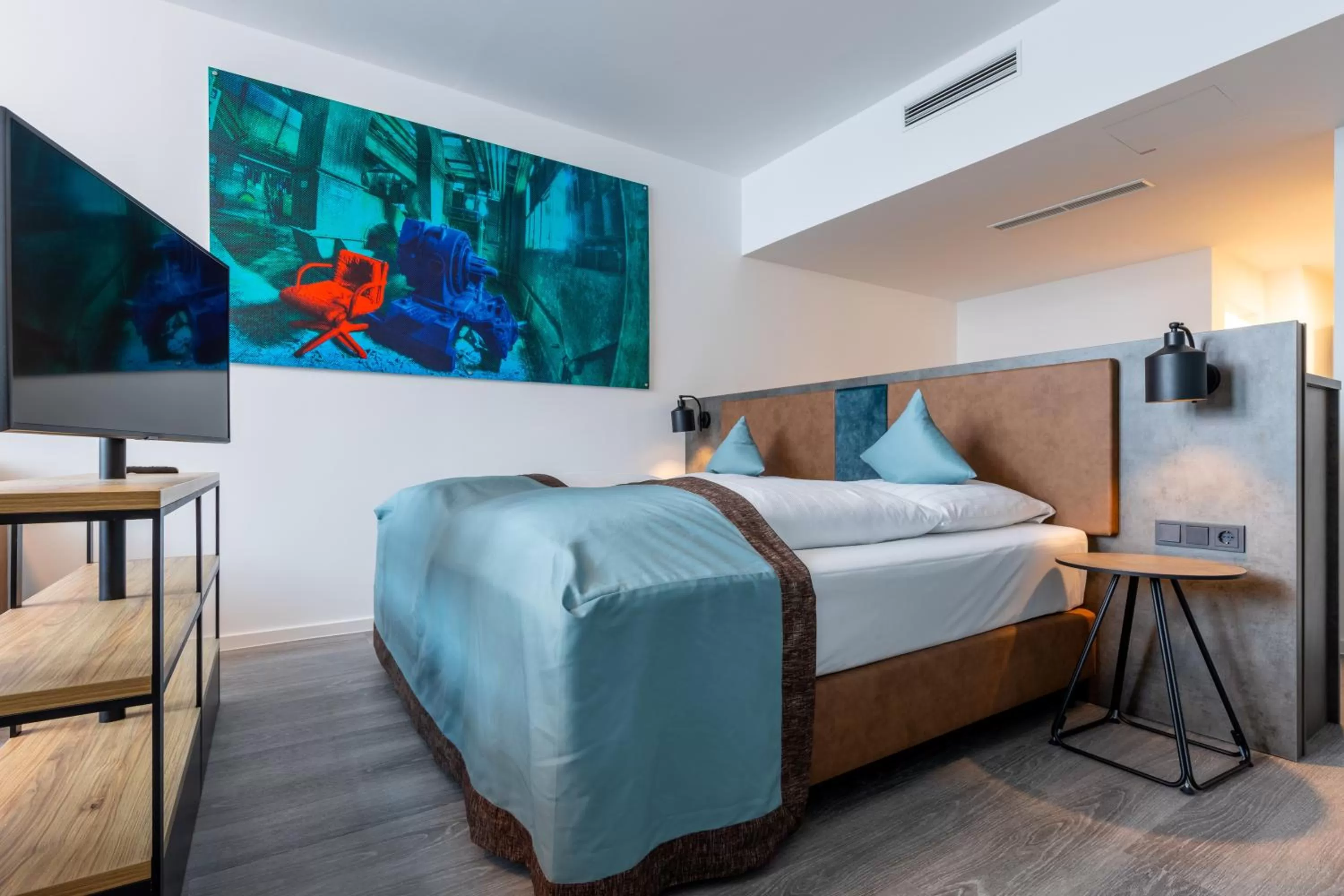 Bed in Trip Inn Hotel & Suites Essen