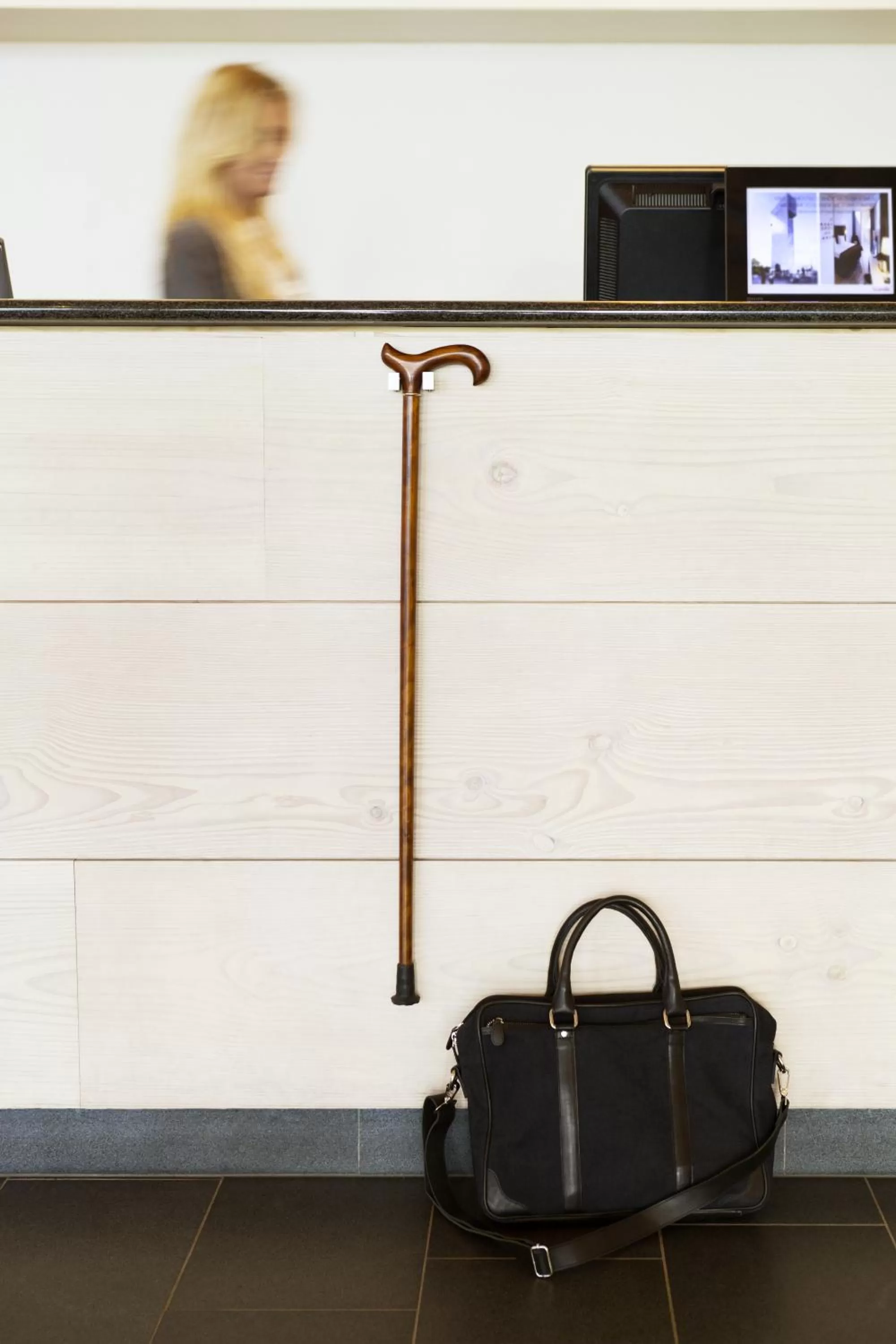 Lobby or reception in Scandic Uppsala Nord