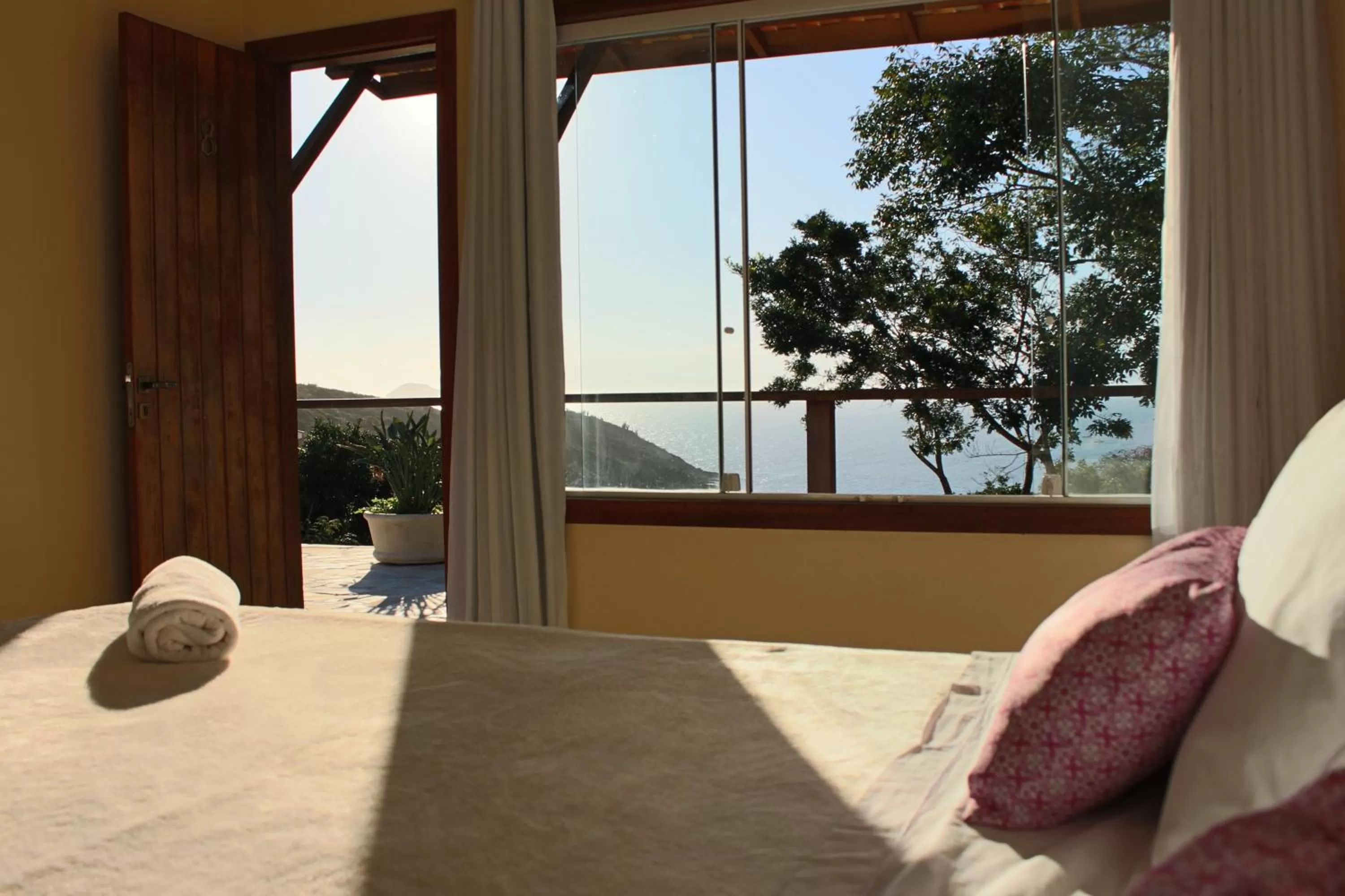 Sea view in Pousada La Dolce Vita