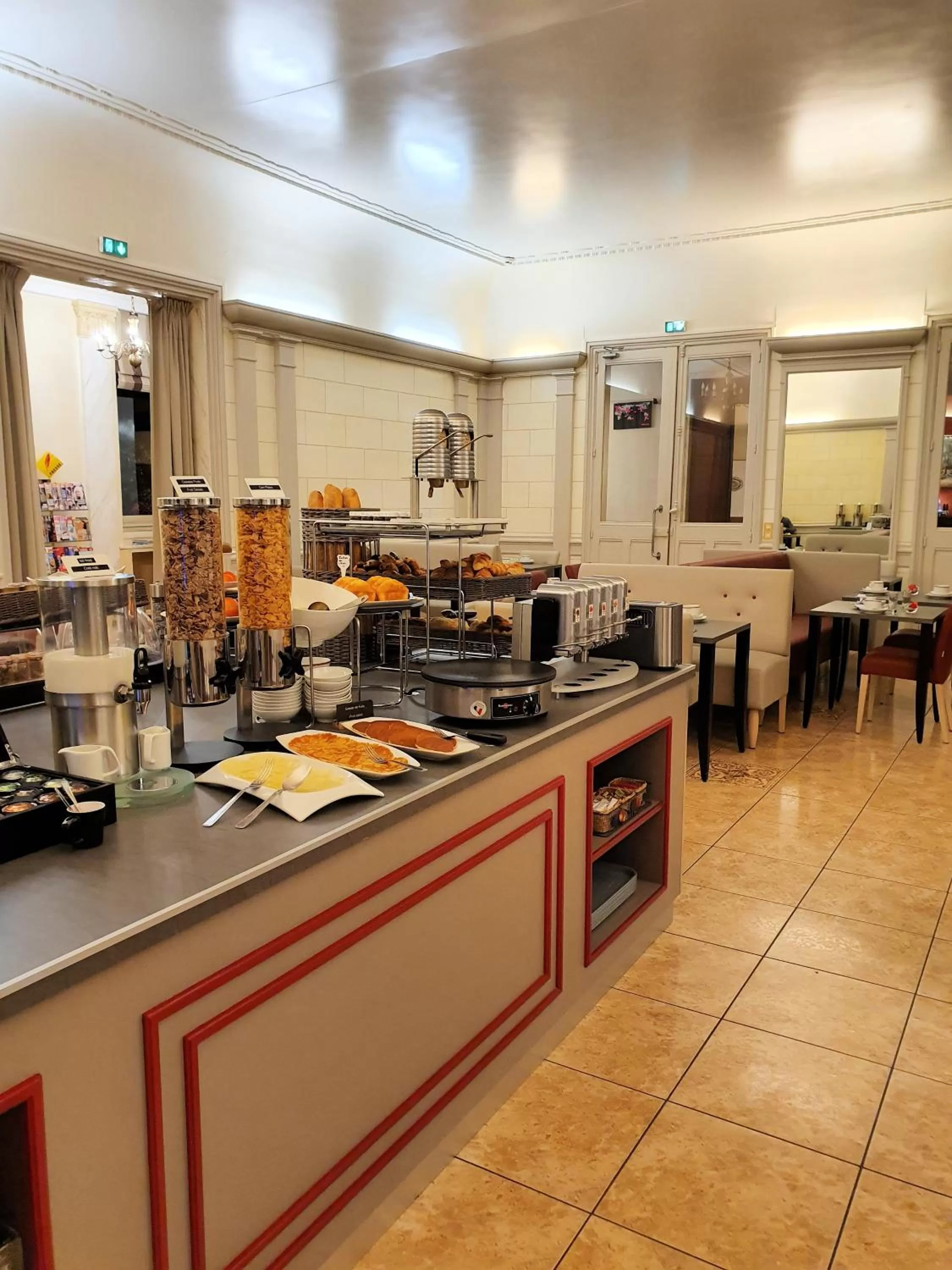 Buffet breakfast in Best Western Central Hotel