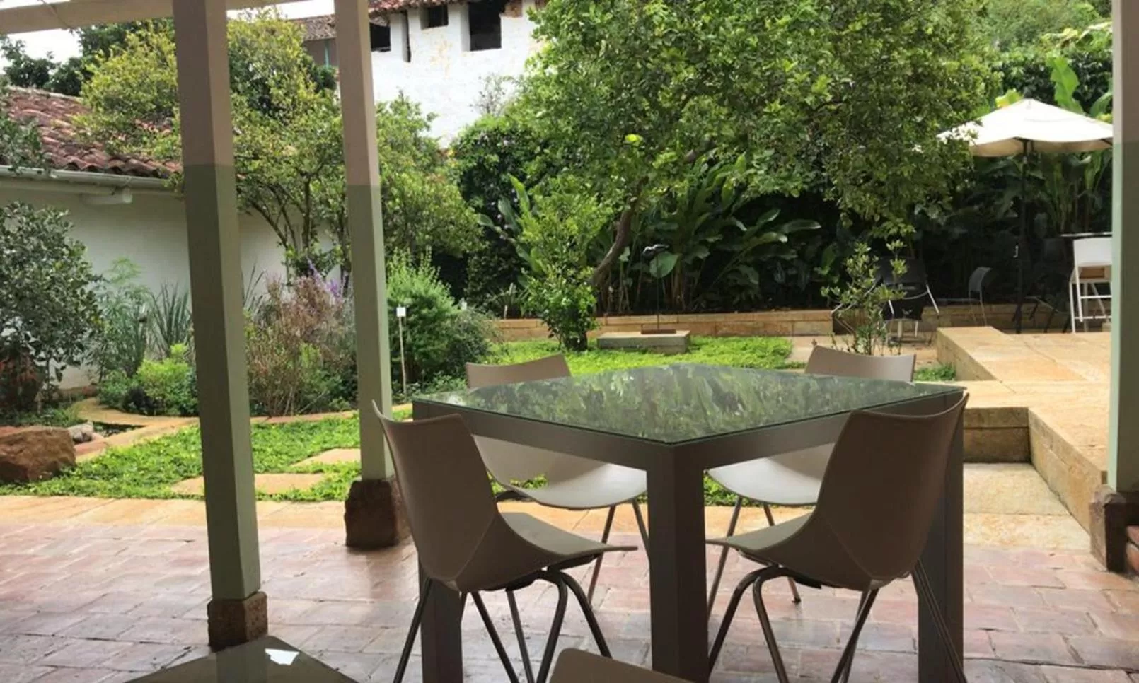 Garden in La Nube Posada