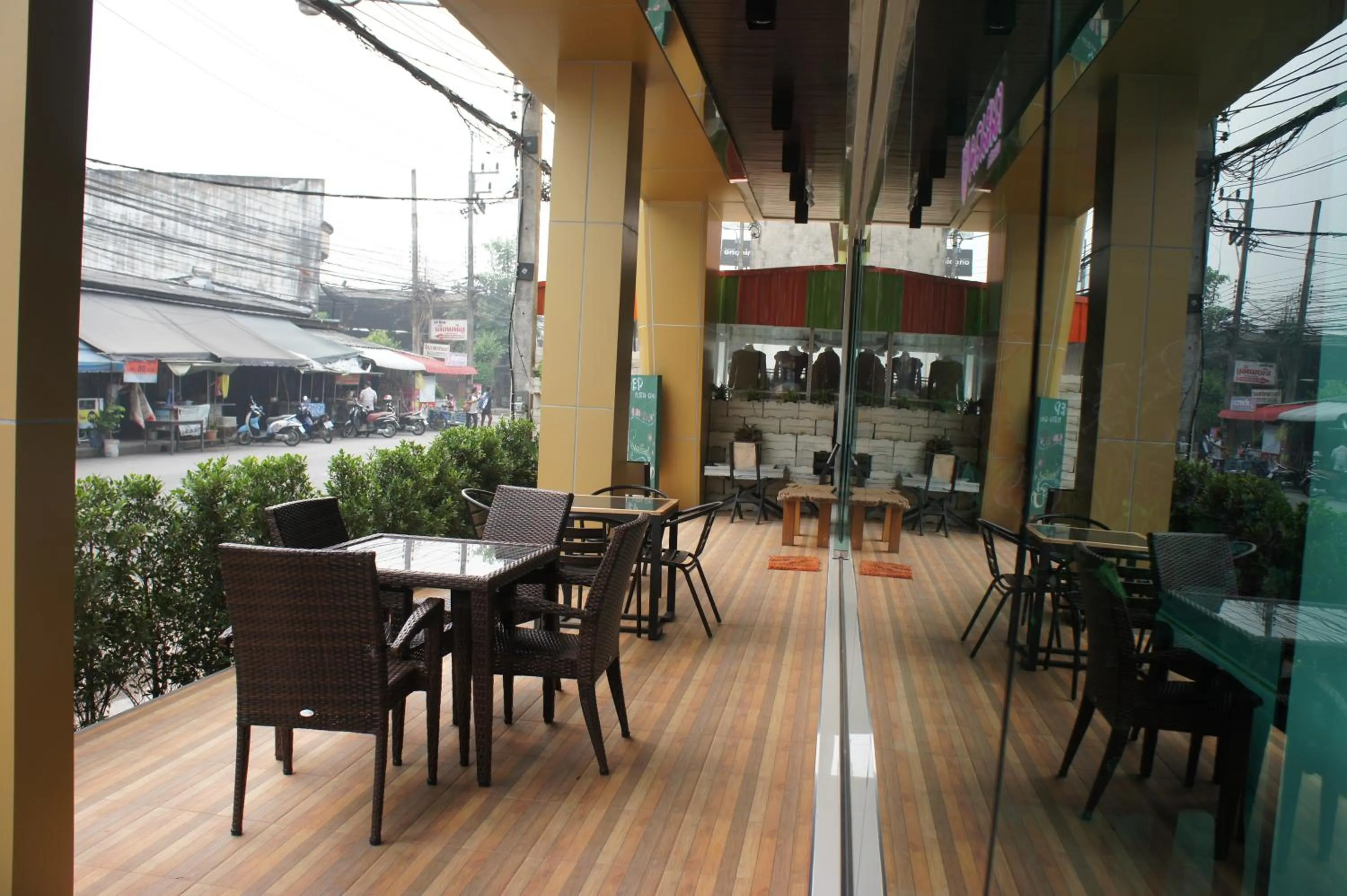 Balcony/Terrace in Klongrien Boutique Hotel