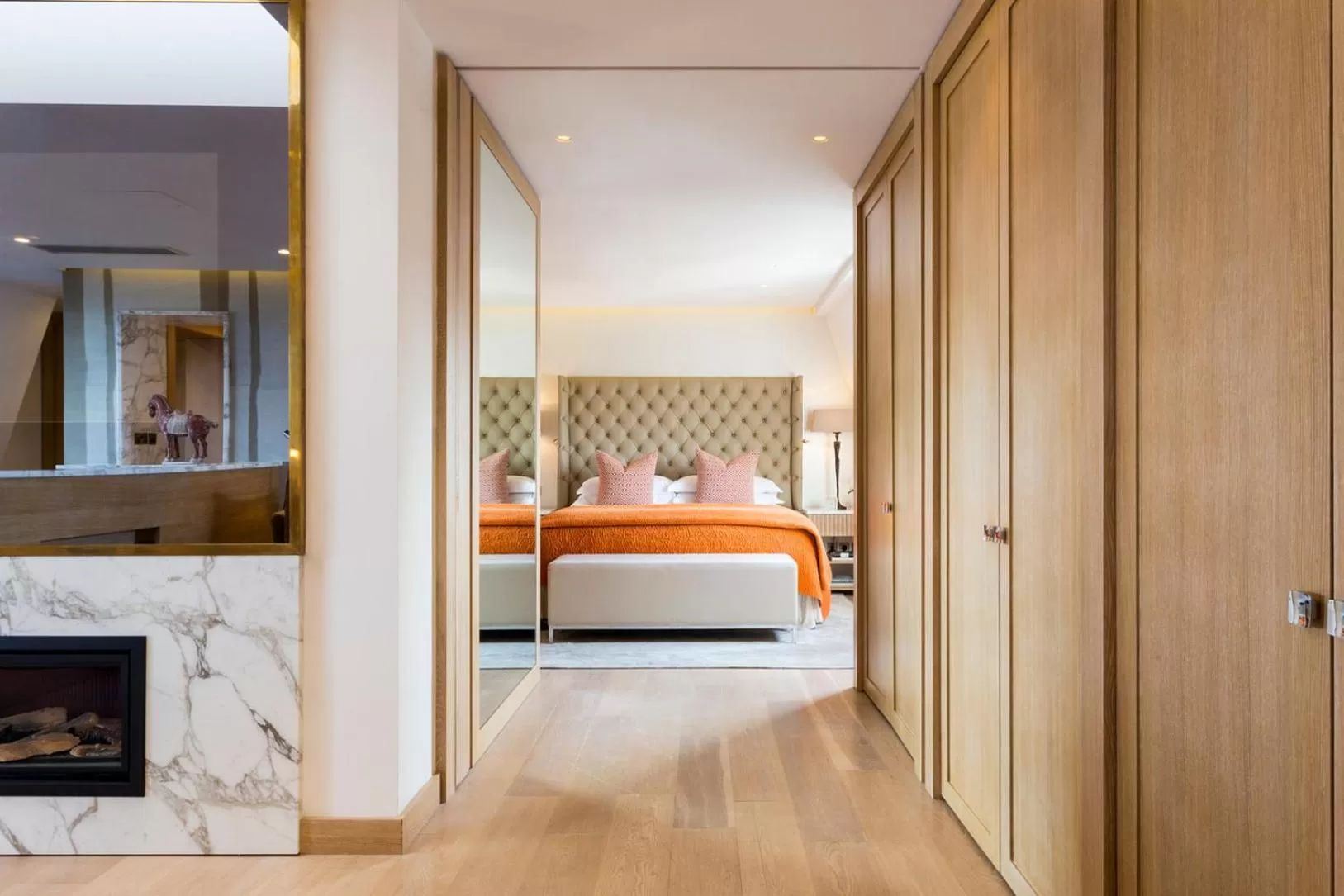 Lobby or reception, Bed in The Marylebone Hotel