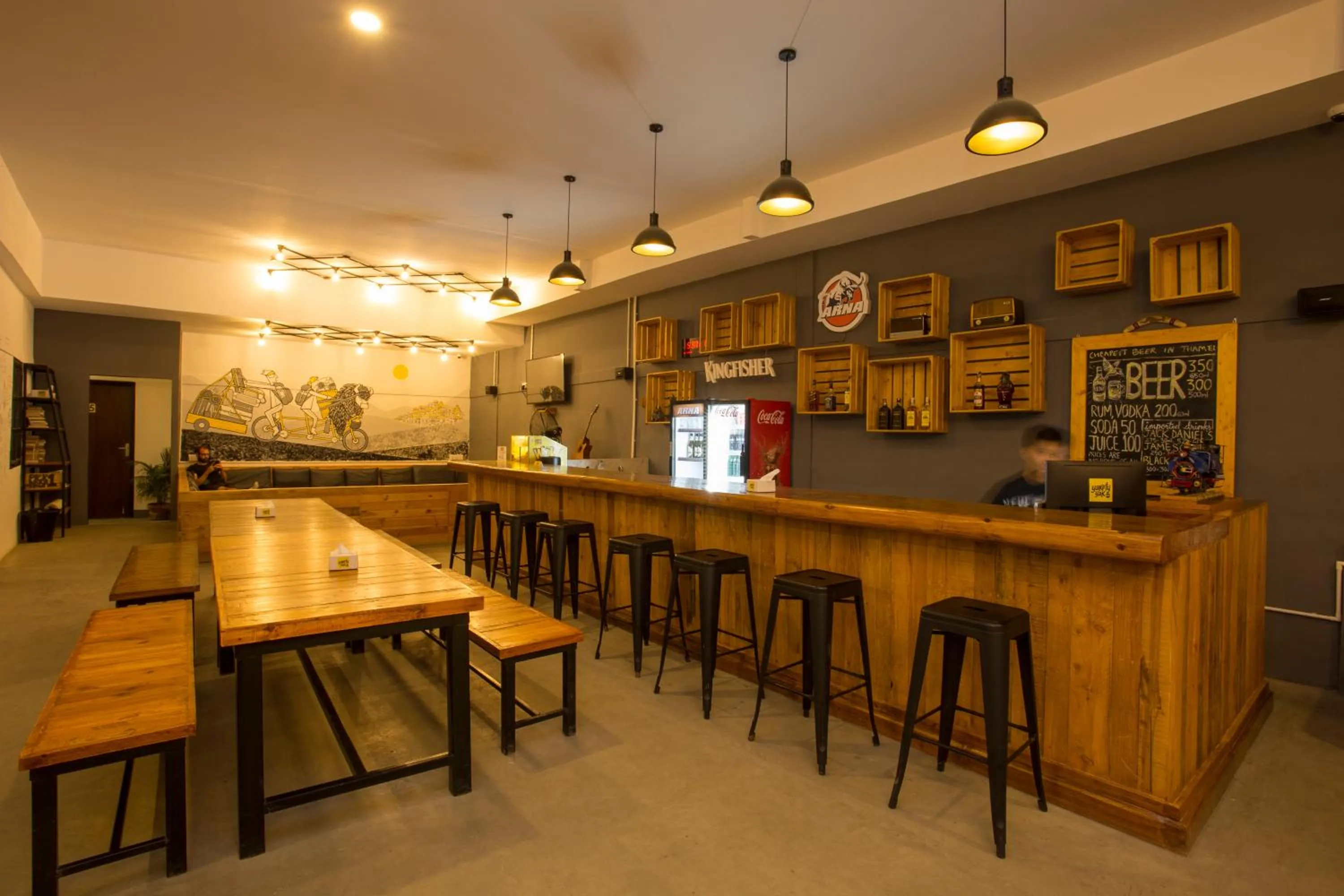 Lobby or reception in Yakety Yak Hostel