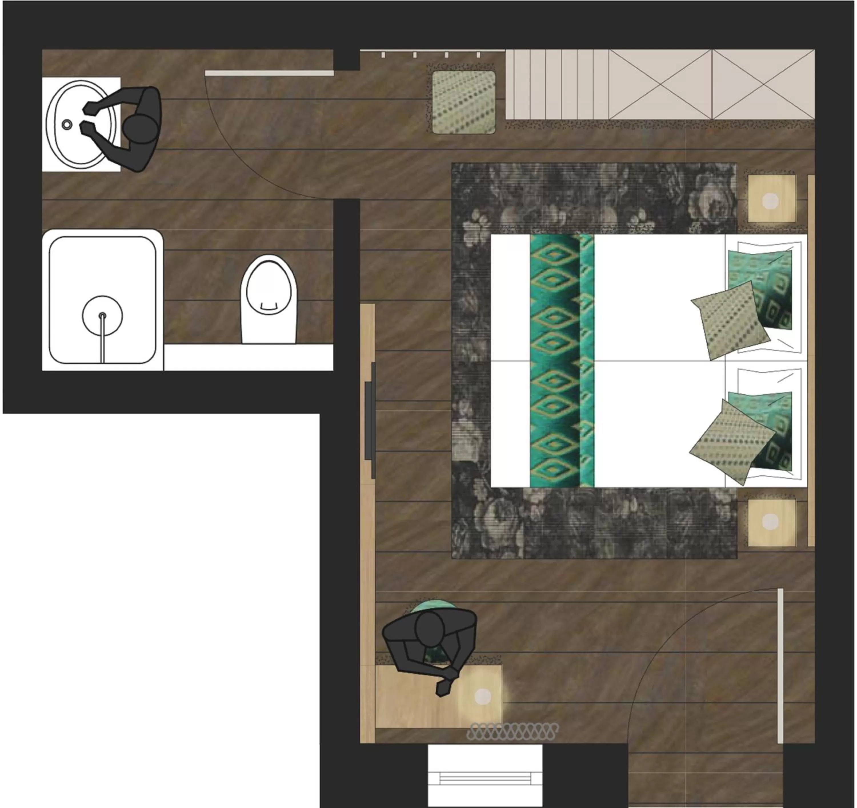 Floor plan in stattHotel Weimar