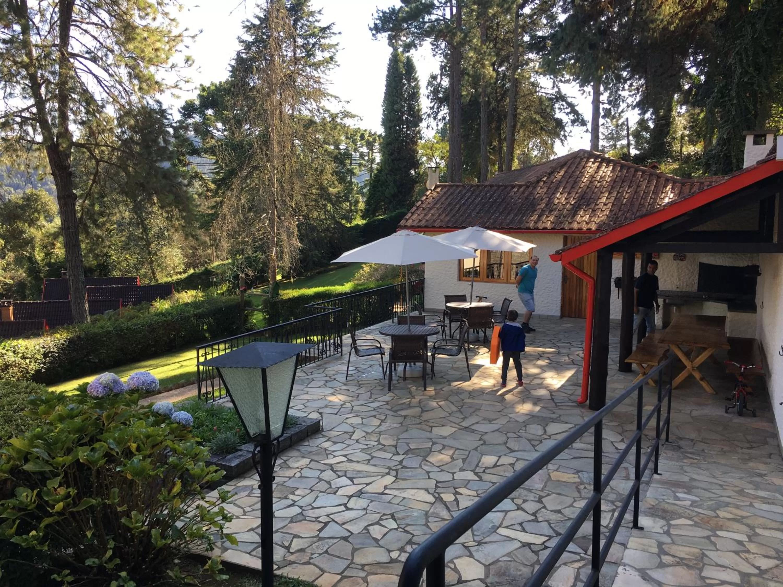 Solarium in Pousada Aguia da Montanha