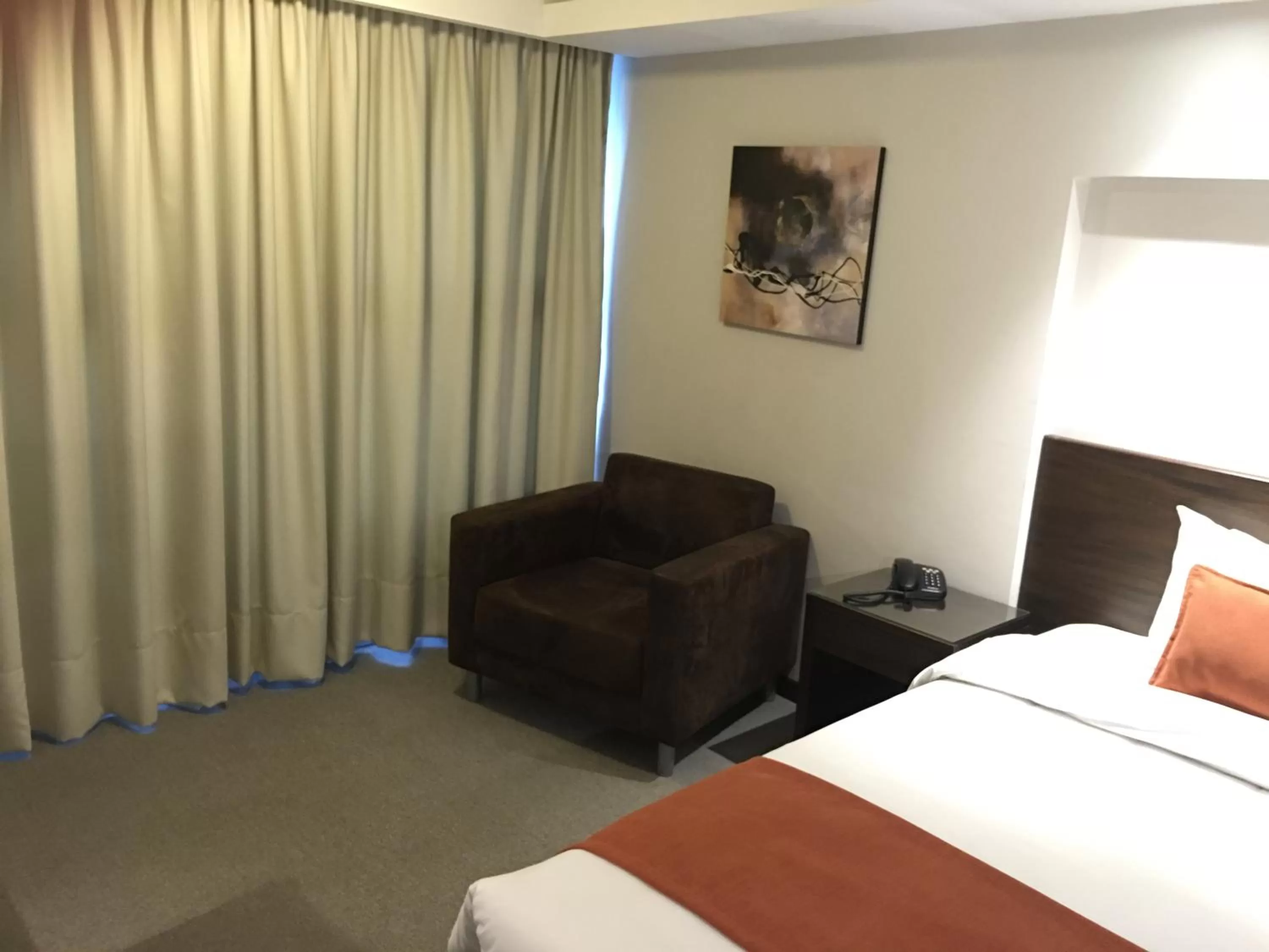 Photo of the whole room, Bed in Crystal Tower