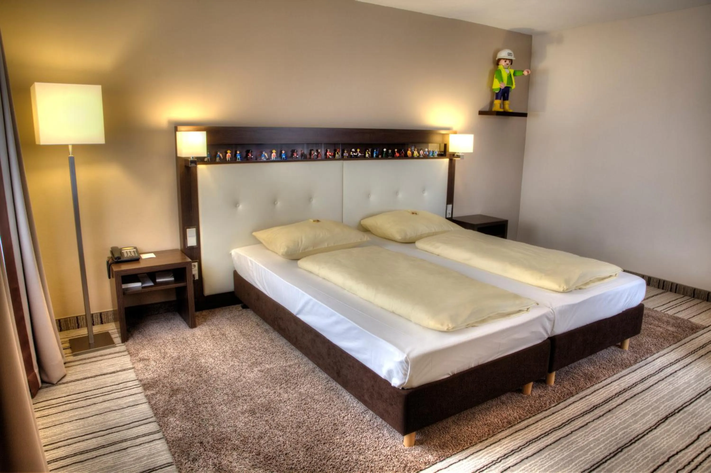 Decorative detail, Bed in Ringhotel Reubel