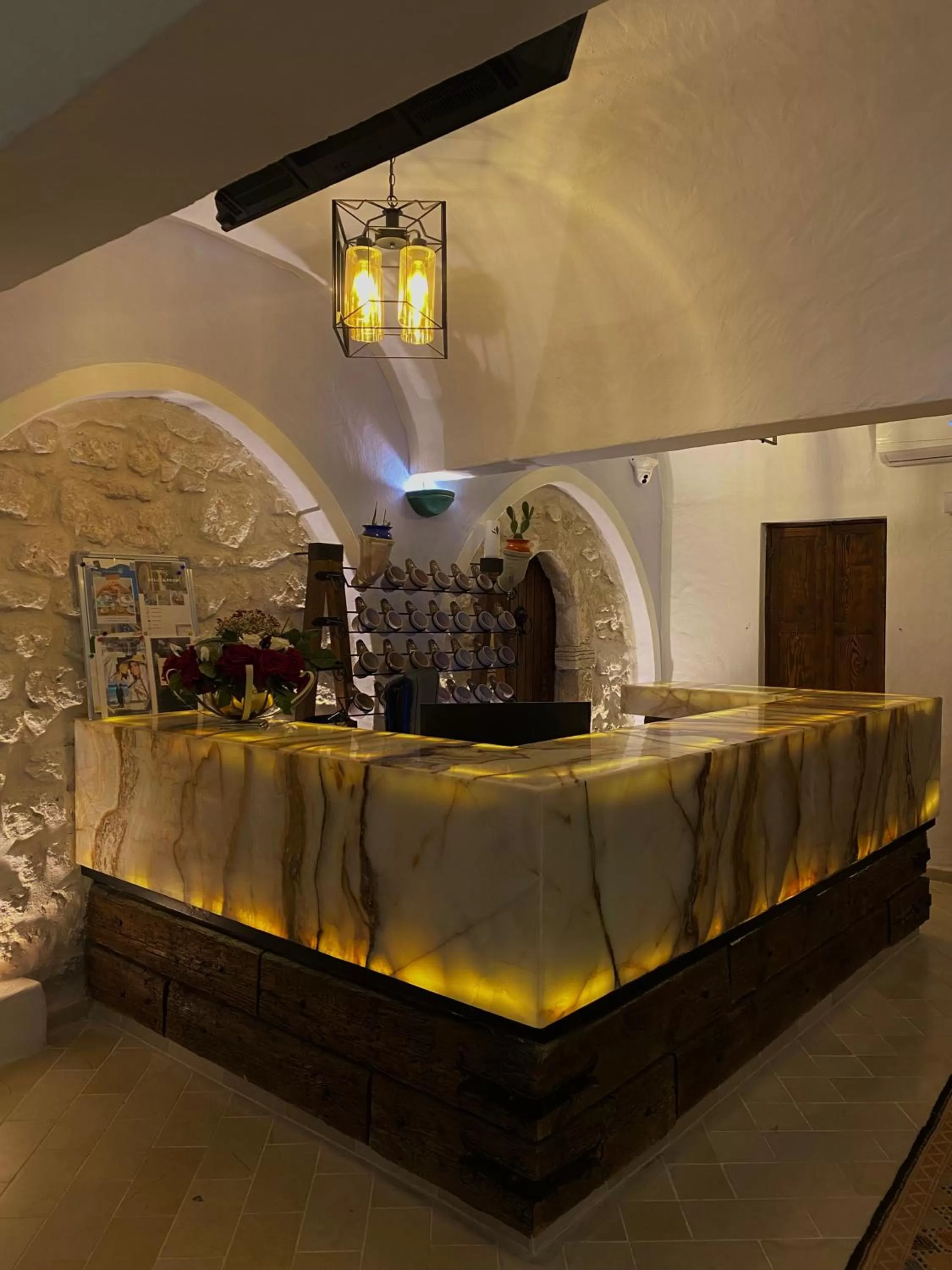 Lobby or reception in Hôtel Djerba Authentique - Au centre de Midoun