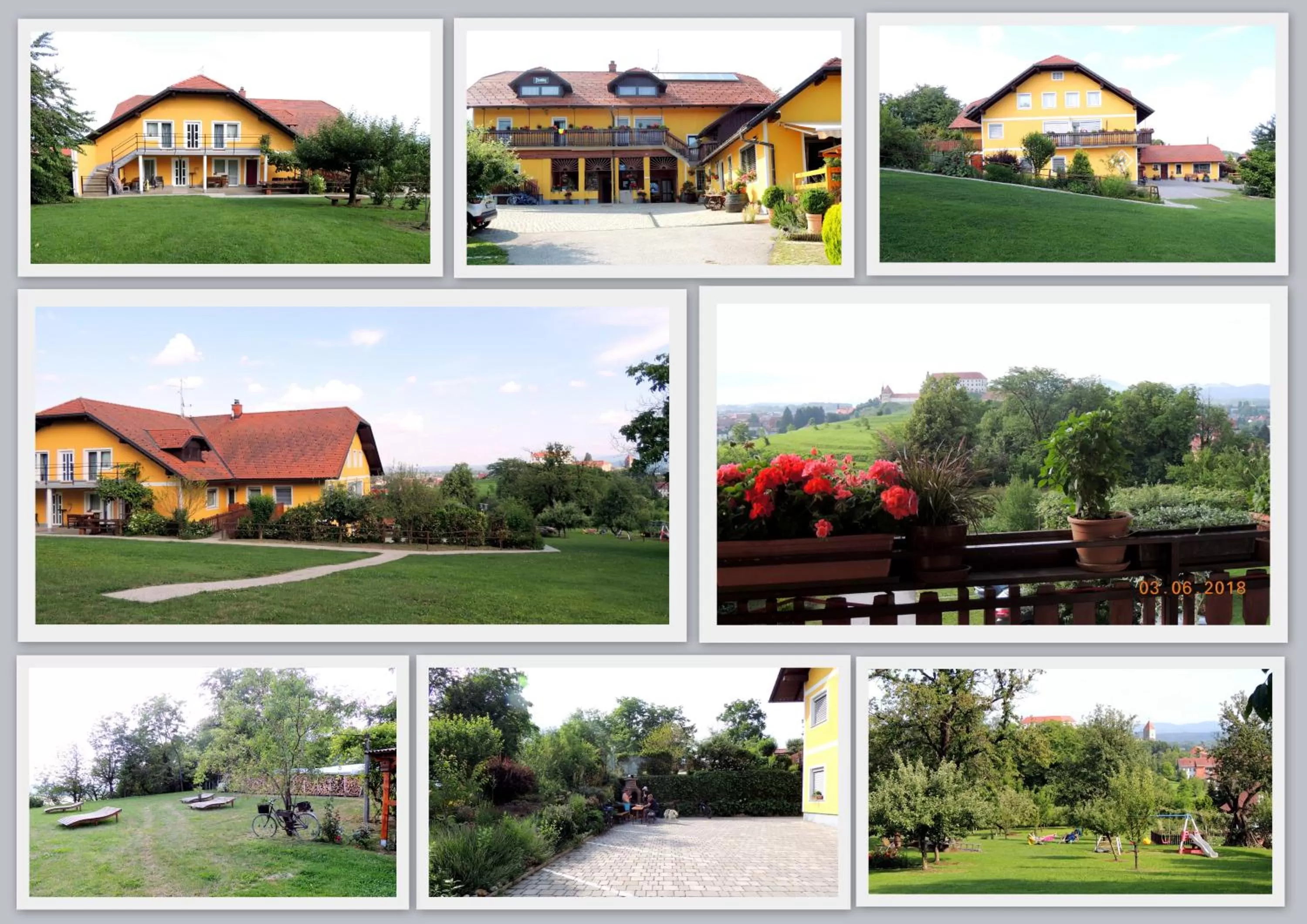 Bird's eye view in Panorama B&B