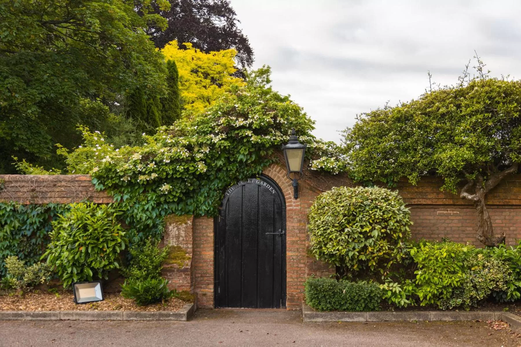 Garden in Horwood House Hotel