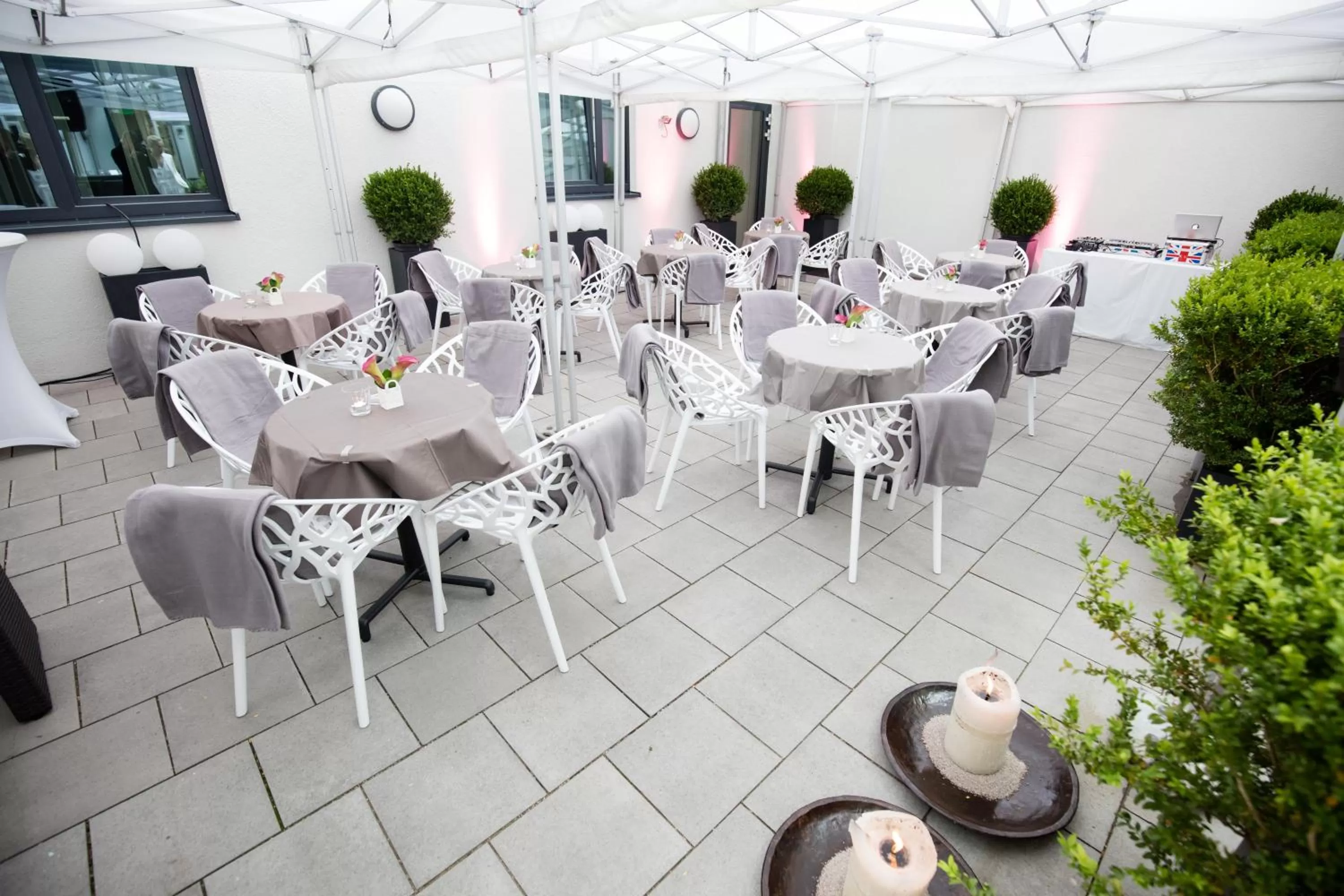 Balcony/Terrace in relexa hotel München