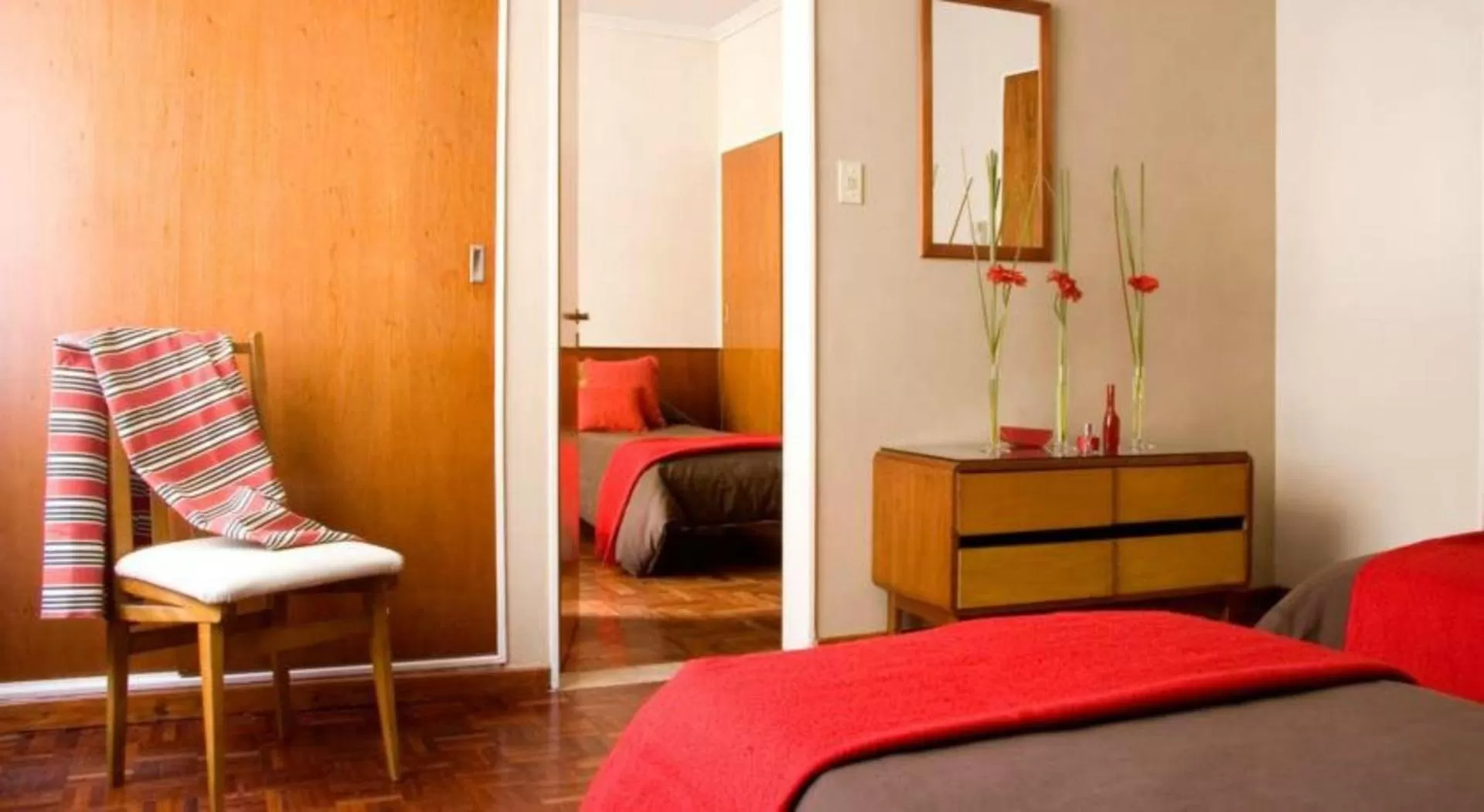 Bed in Petit Recoleta Suites