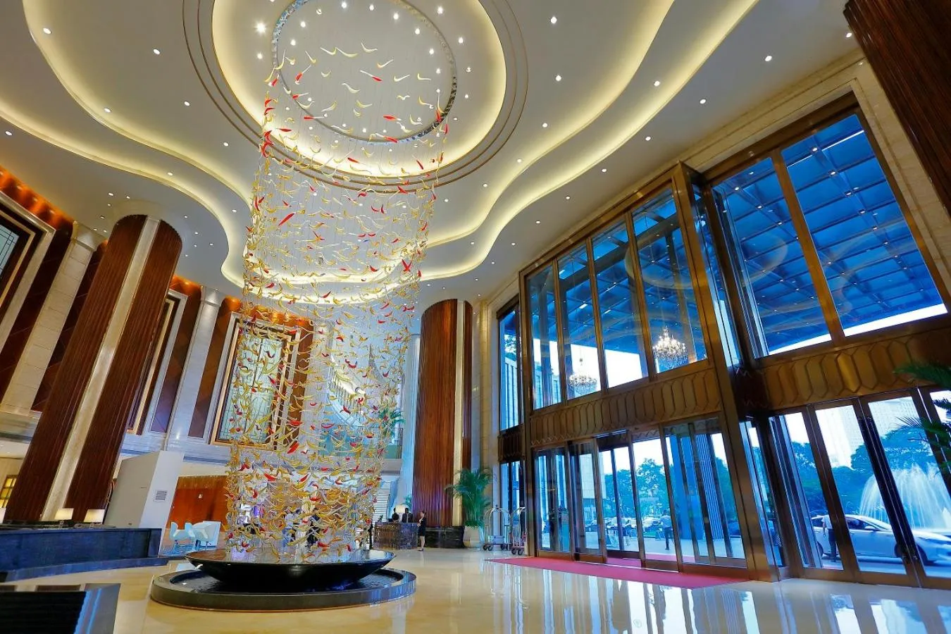 Lobby or reception in Dongguan Kande International Hotel