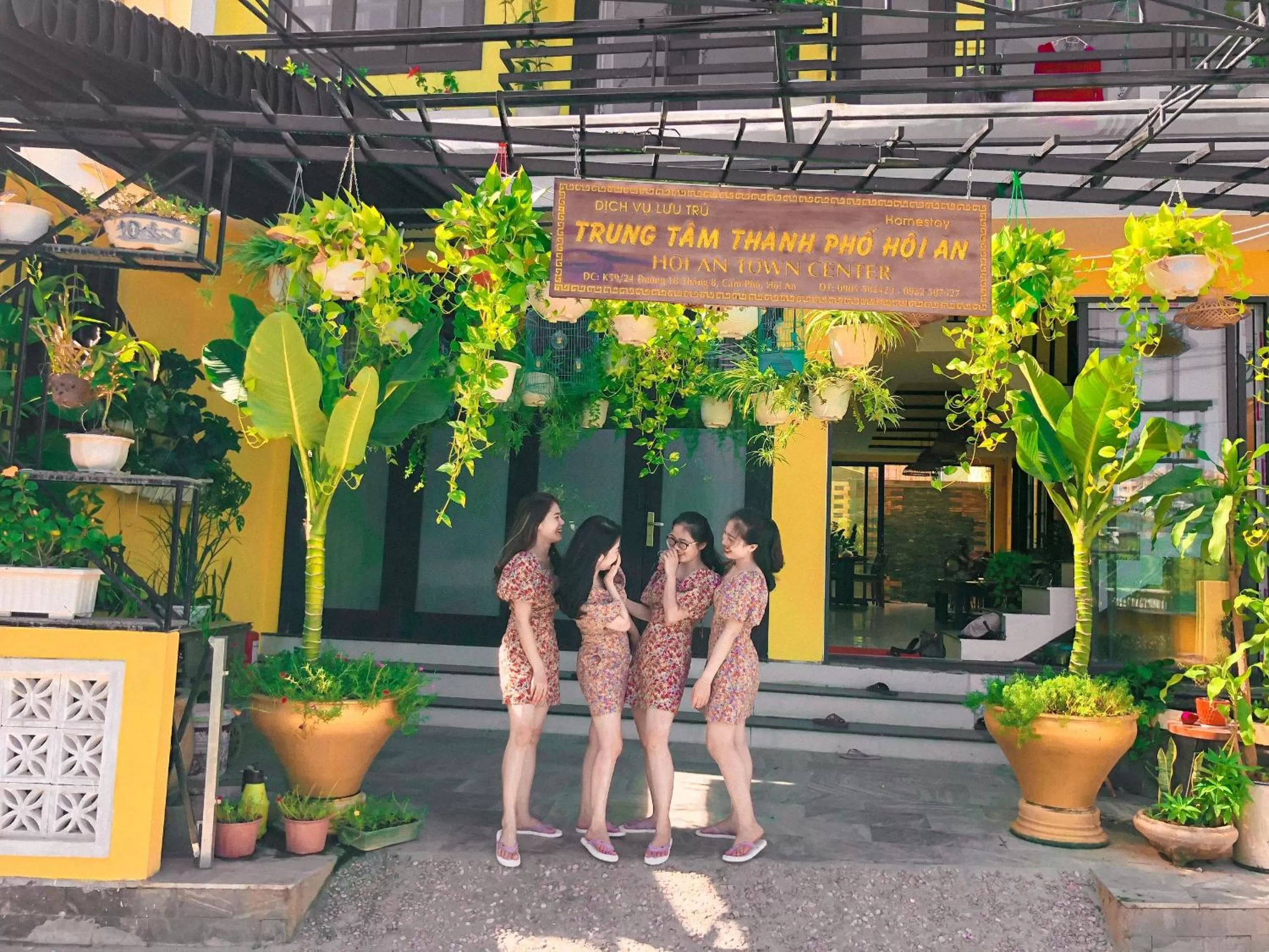 Day in hoi an center town