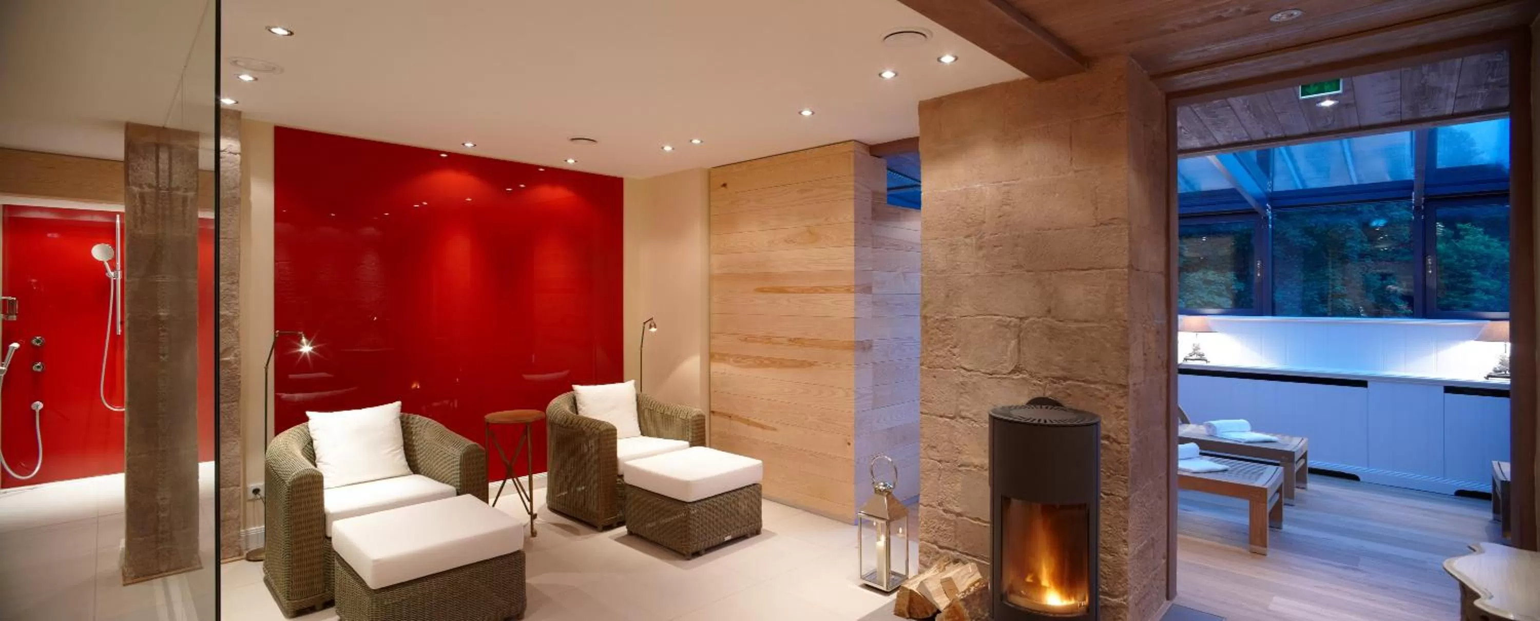 Spa and wellness centre/facilities in Relais & Châteaux Hardenberg BurgHotel