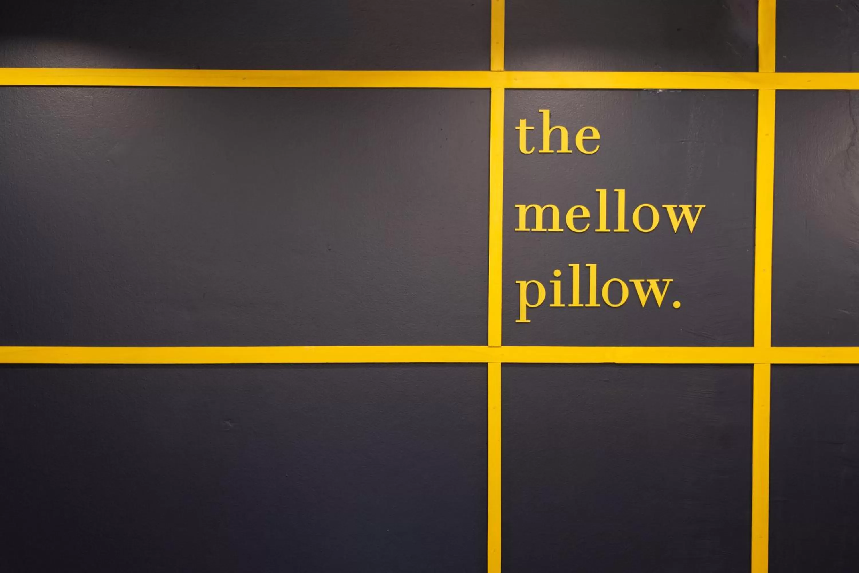 Logo/Certificate/Sign in The Mellow Pillow Hotel @ Chiang Mai Gate