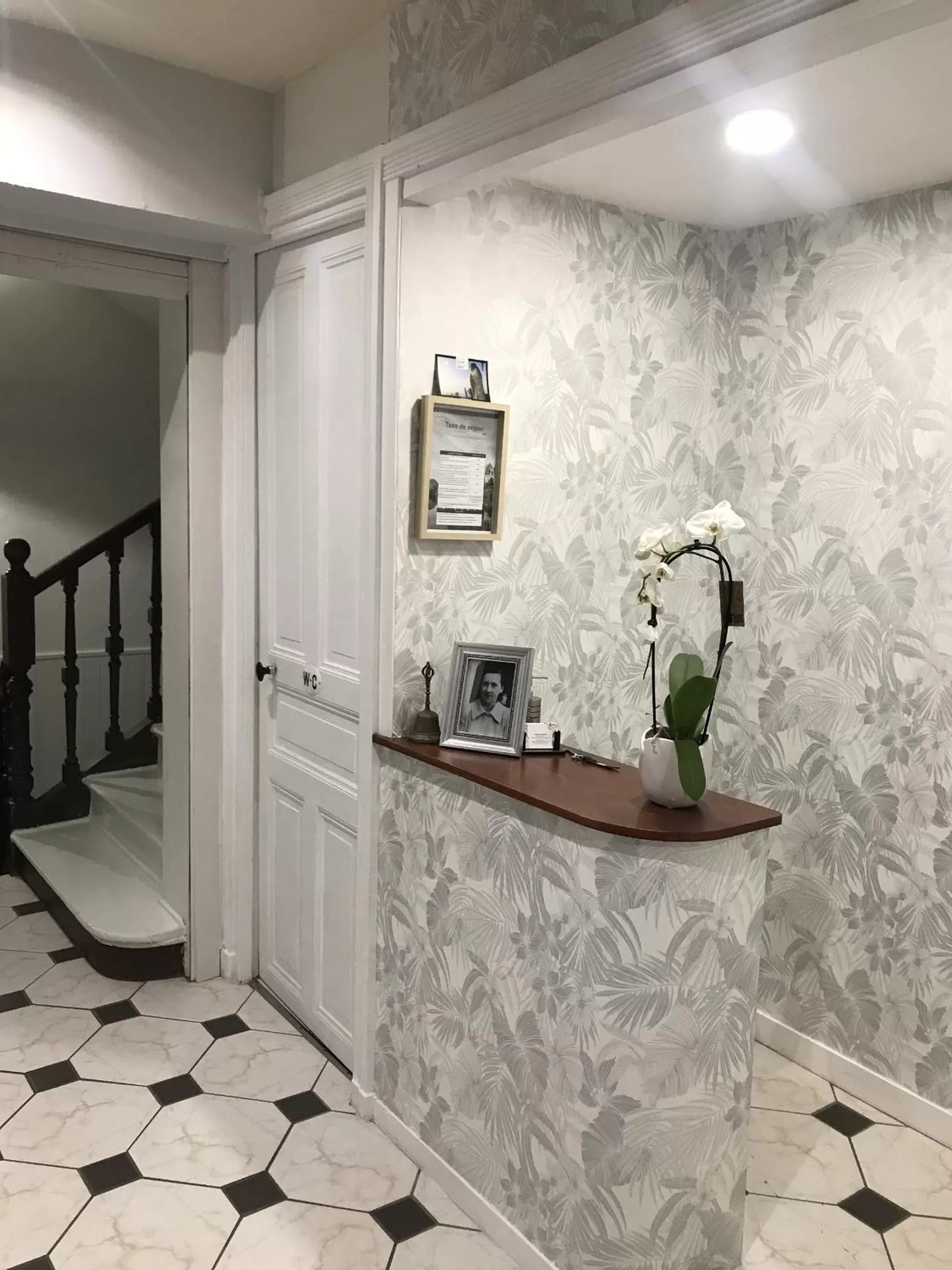 Lobby or reception in La Maison de Louisette