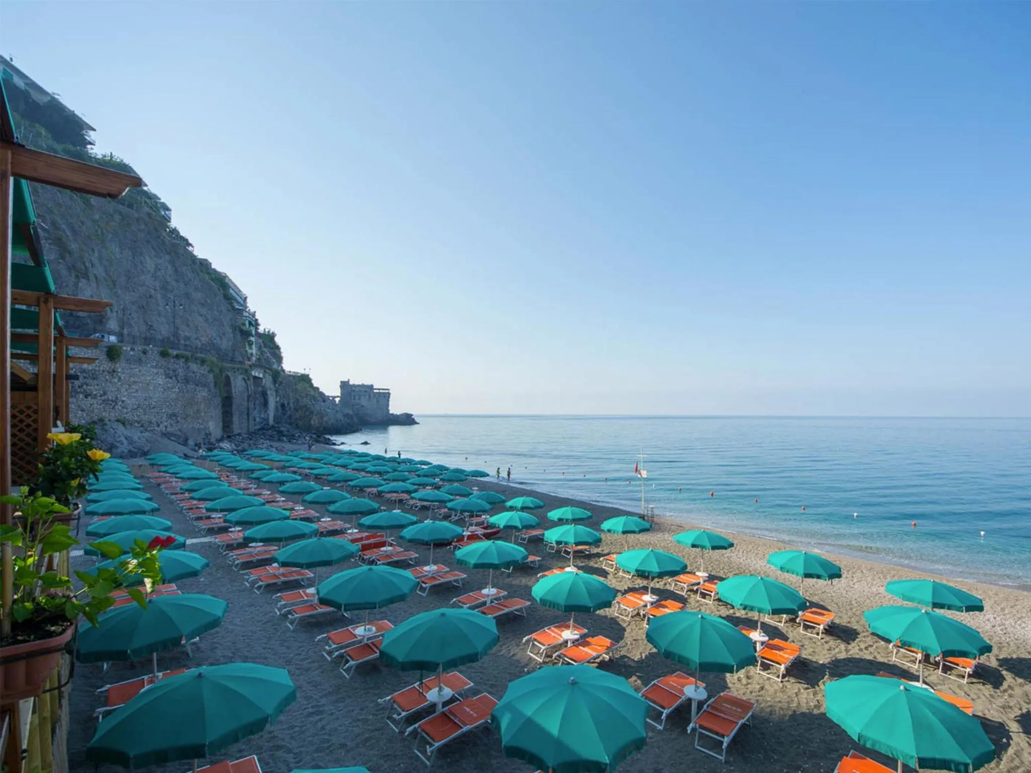 Beach in Hotel Sole Splendid