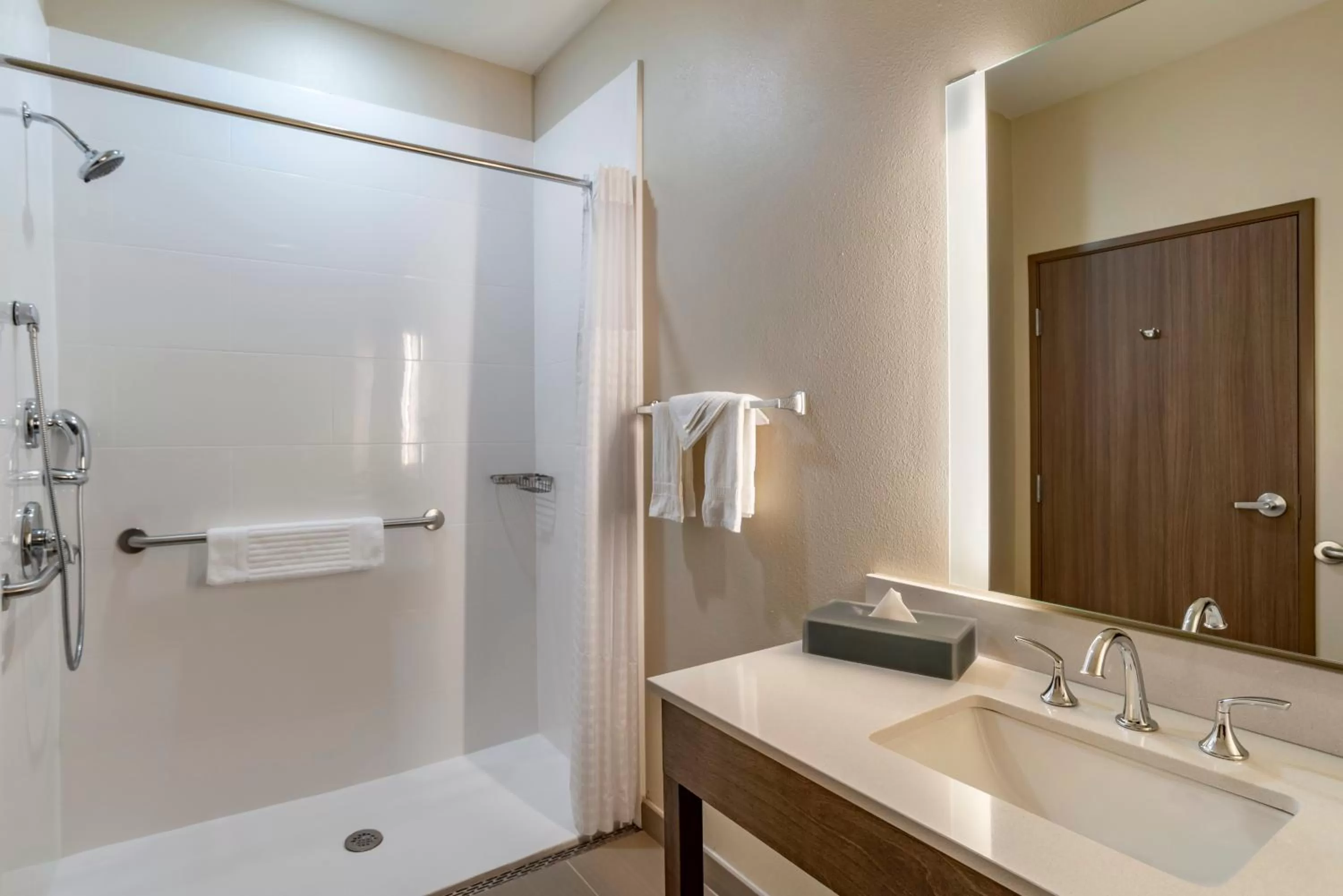 Shower in Comfort Inn & Suites Downtown near University