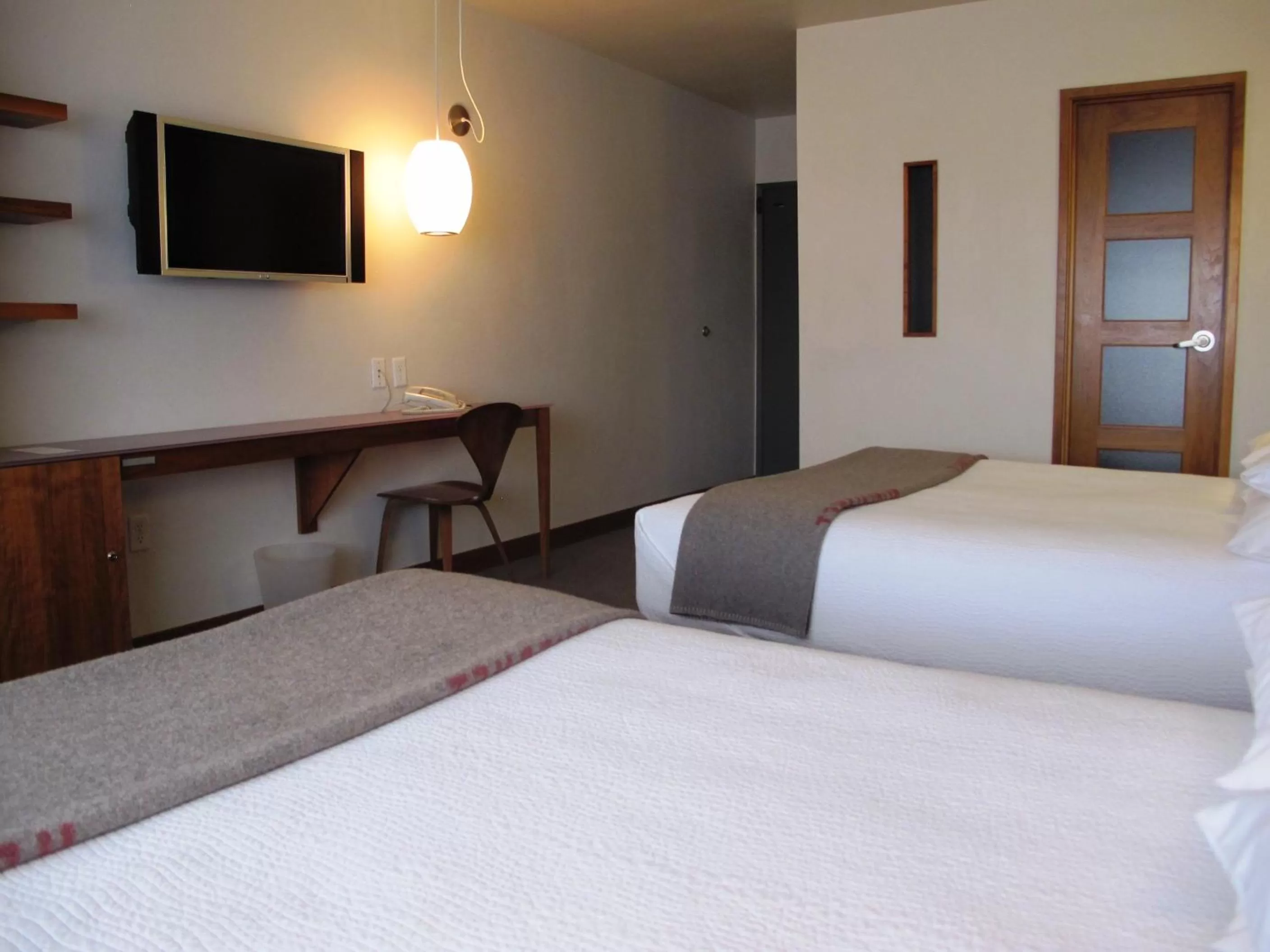 Photo of the whole room, Bed in Modern Hotel