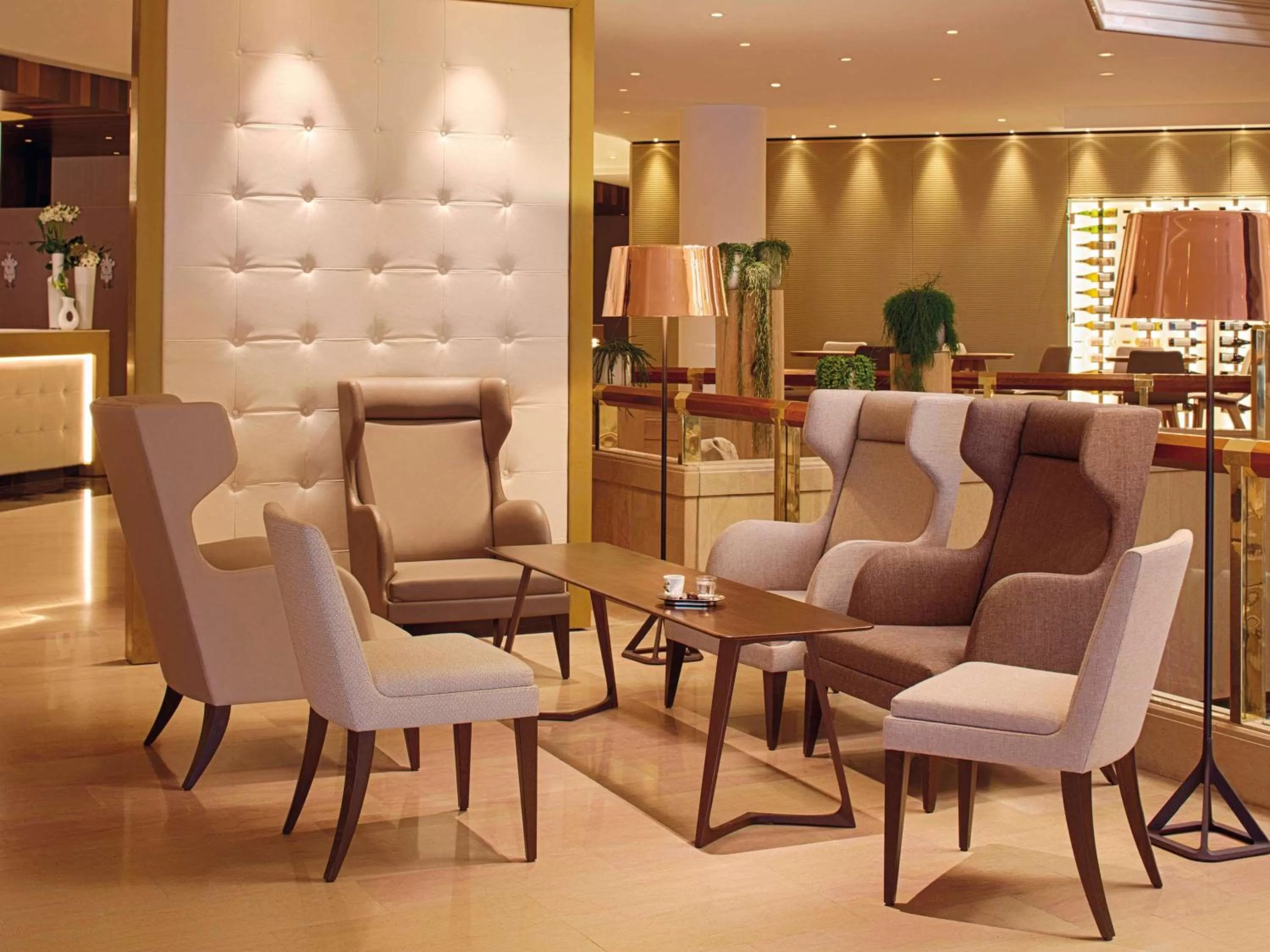 Lobby or reception in Mövenpick Hotel Geneva